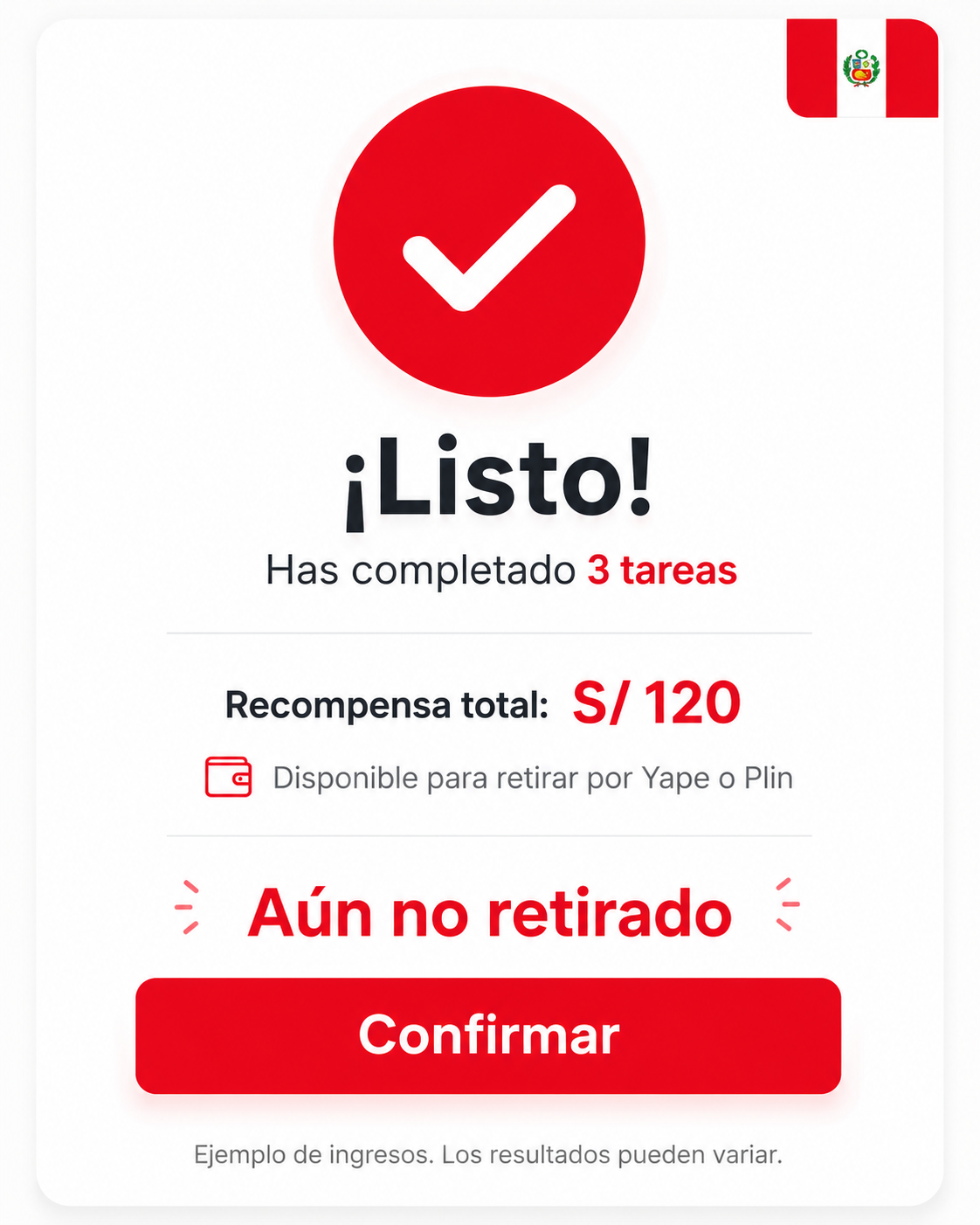 Scott K Davis Facebook ad: PeruTask Pro · Gana Dinero desde Casa | S/ 20 a S/ 100…
