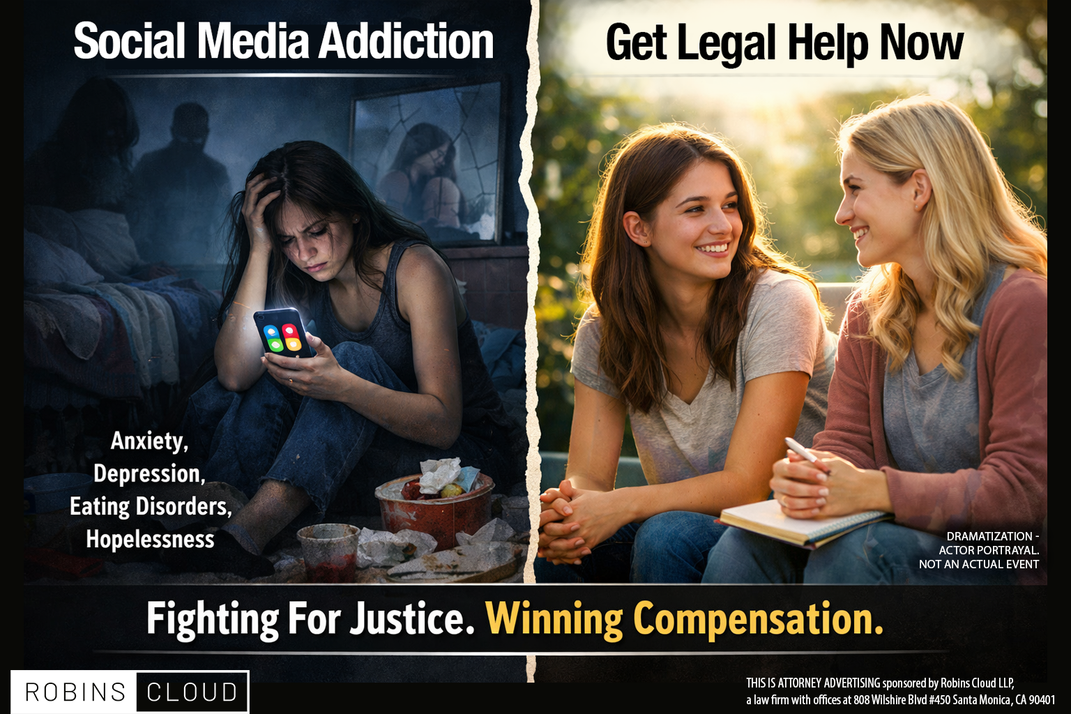 Medical Investigation Facebook ad: Click Learn More, No Cost to You