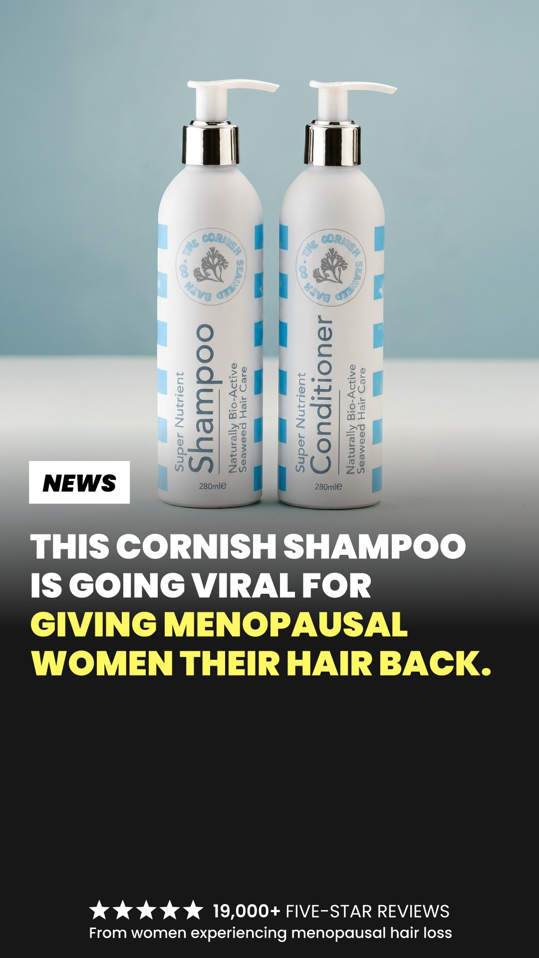 The Cornish Seaweed Bath Company Facebook ad