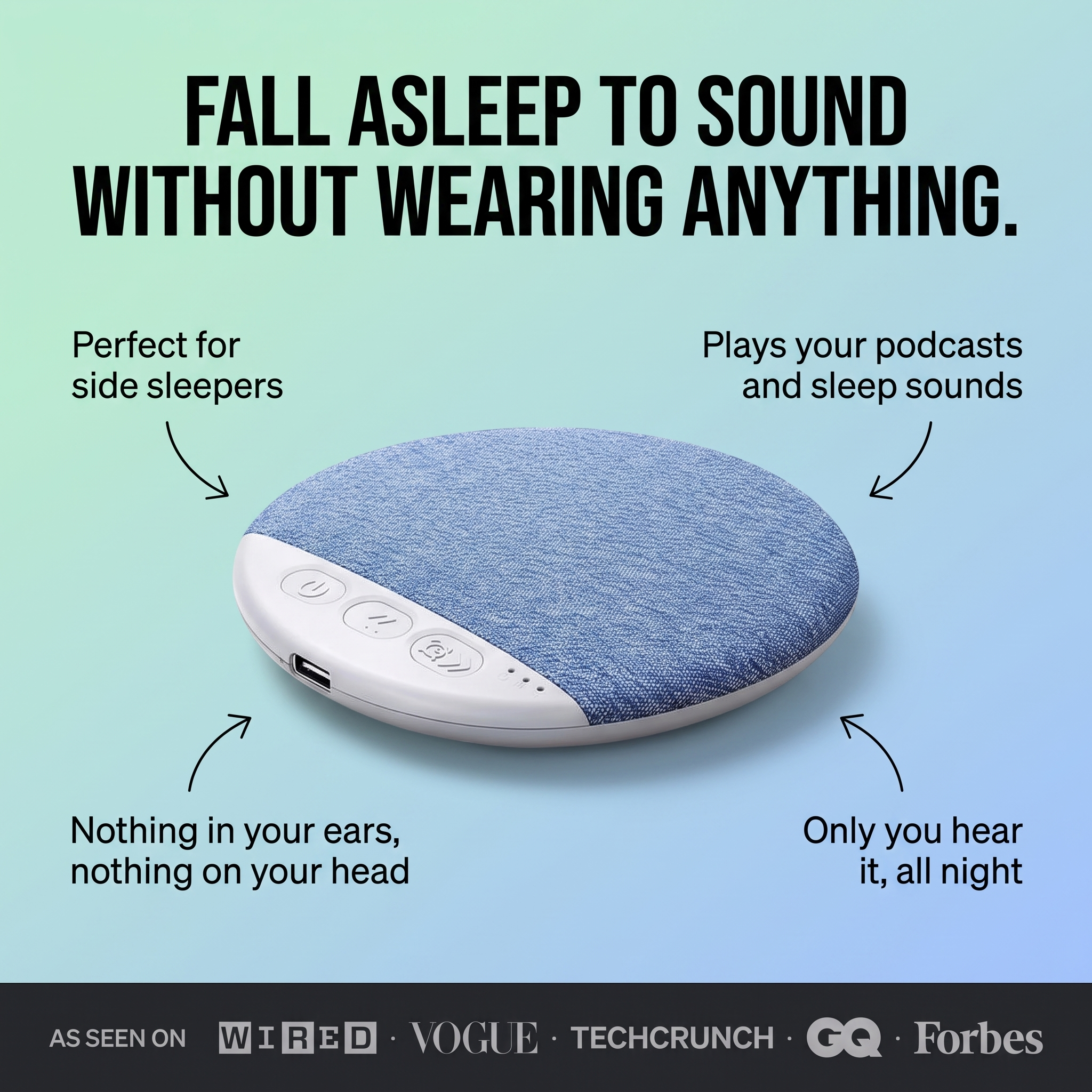 PilloPod Facebook ad