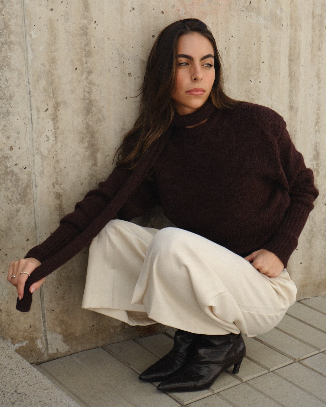Sybilla Chile Facebook ad: Winter ready con lo último en chalecos ideales…