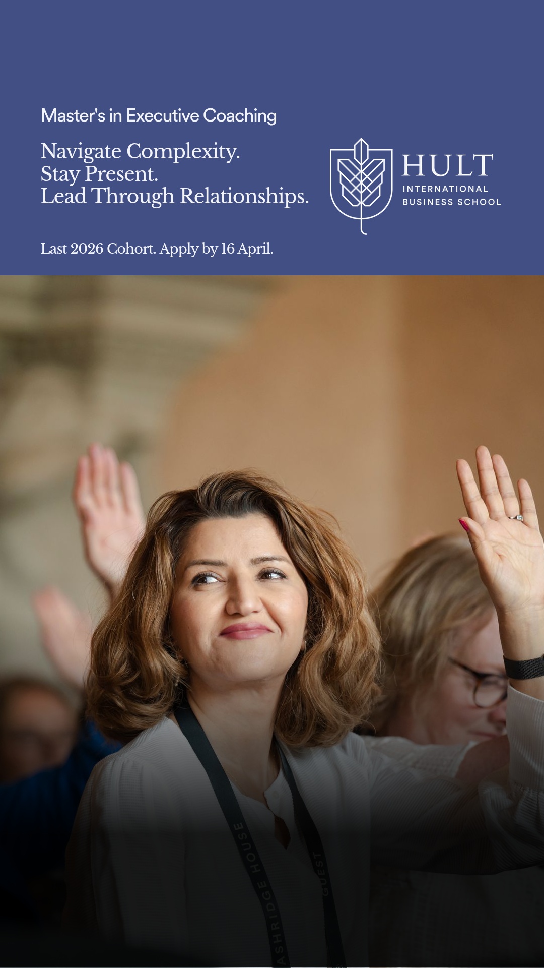 Hult International Business School Facebook ad from Mar 31, 2026