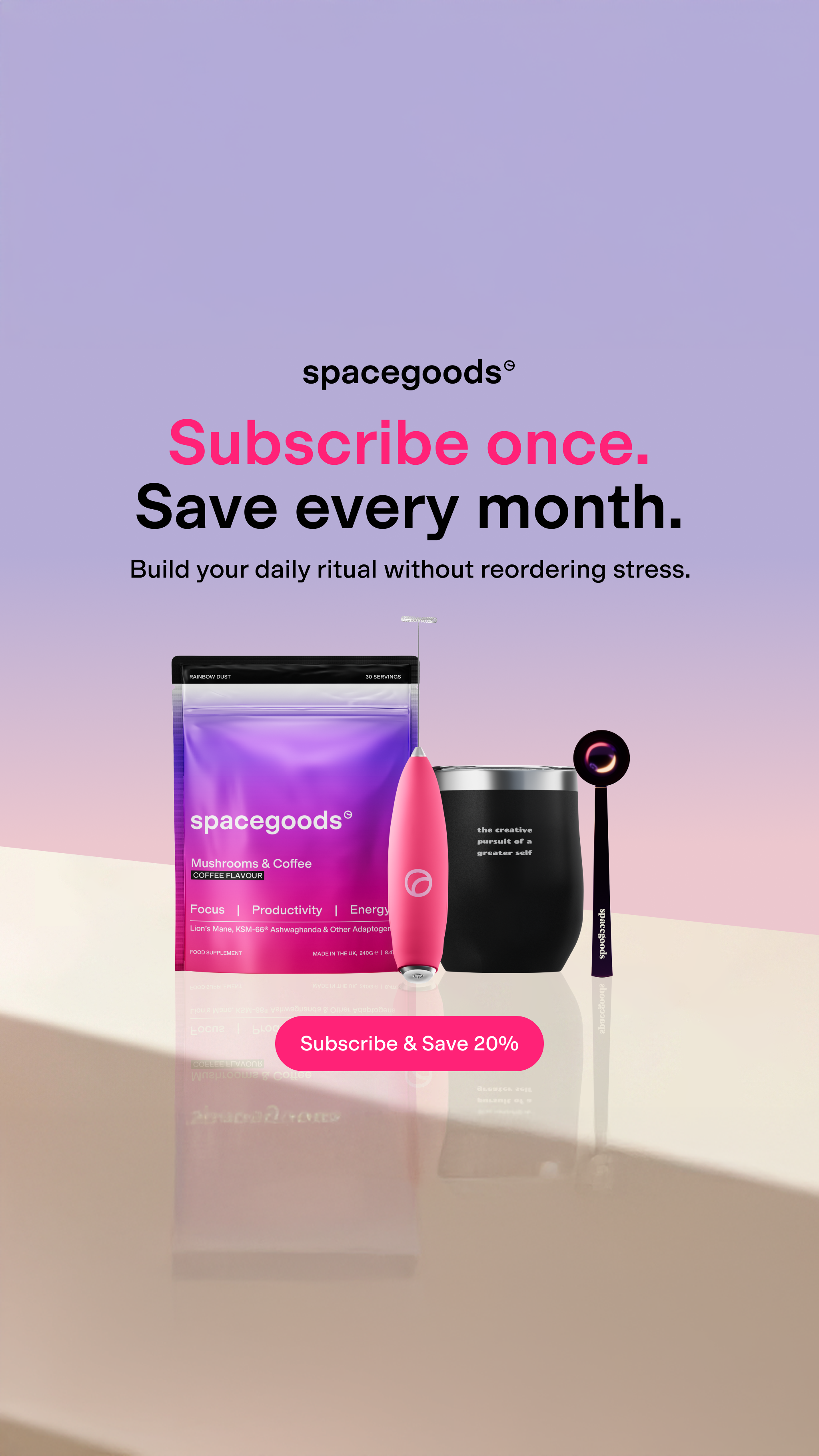 Spacegoods Facebook ad