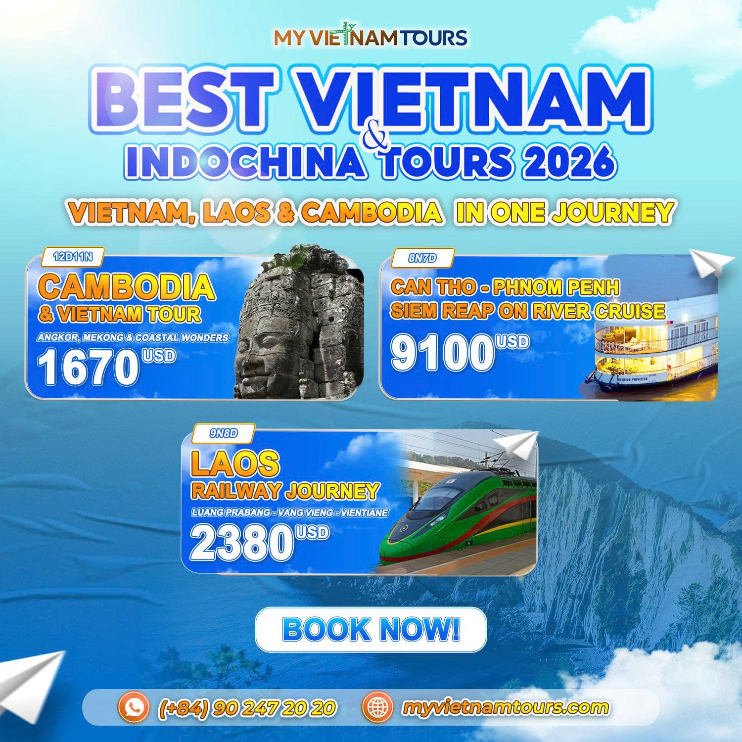 My Vietnam Tours Facebook ad