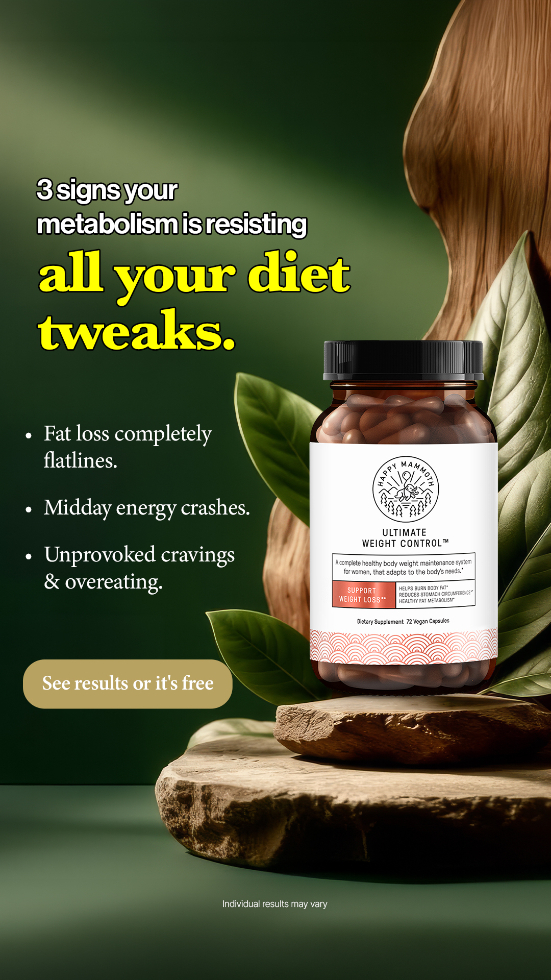 Happy Mammoth Facebook ad