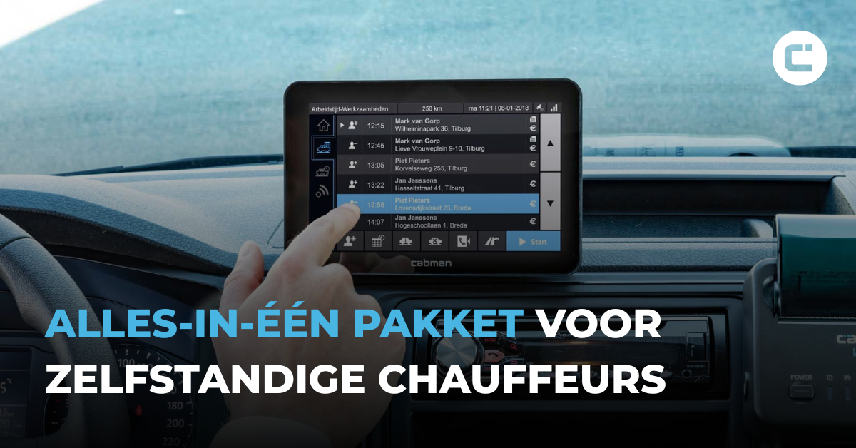 Cabman Nederland Facebook ad: Klaar voor de toekomst met Cabman GO