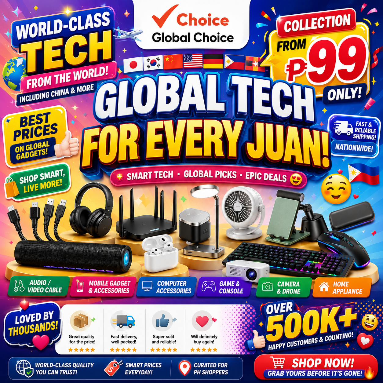 Choice Global Facebook ad