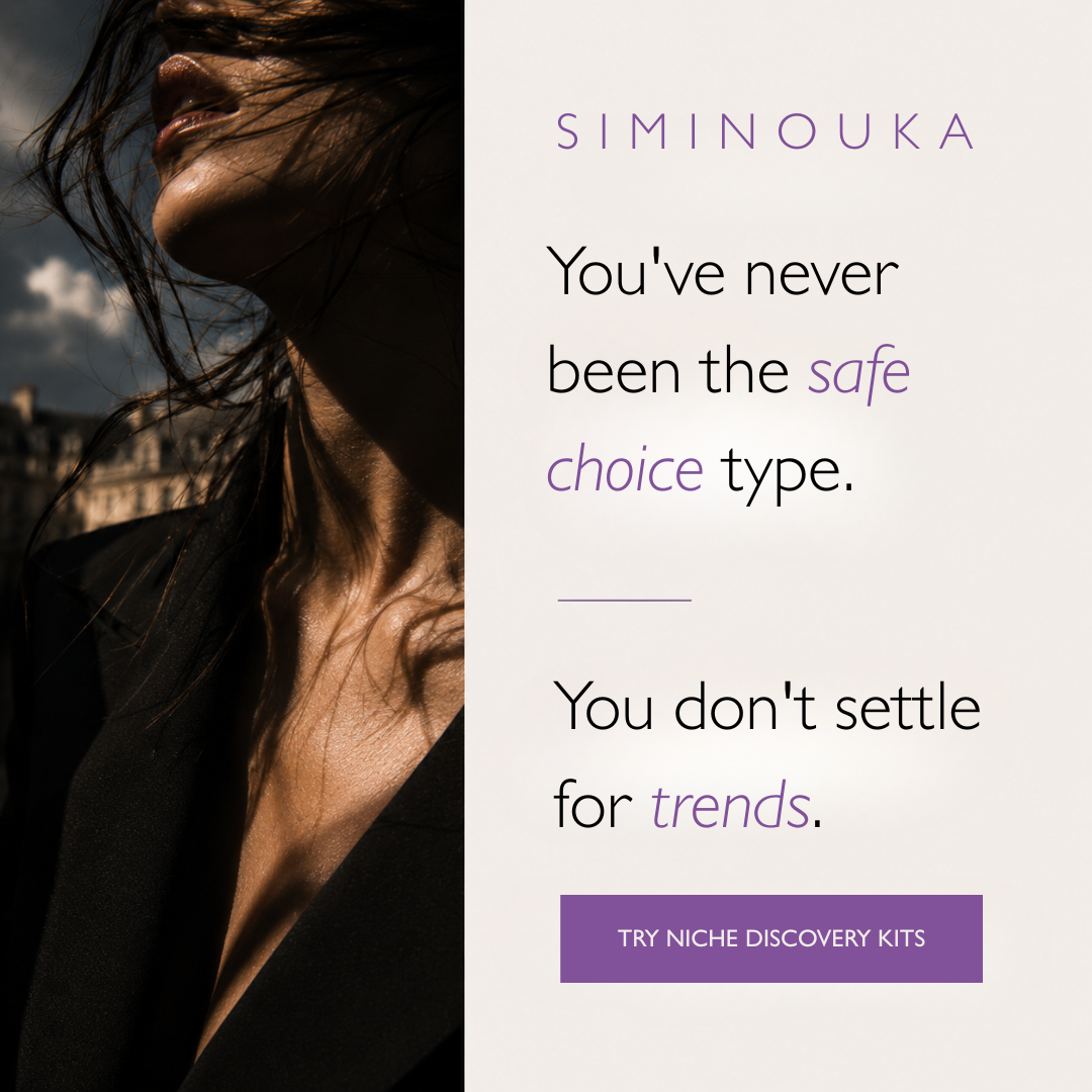 Siminouka Facebook ad: The perfume world you didn't know