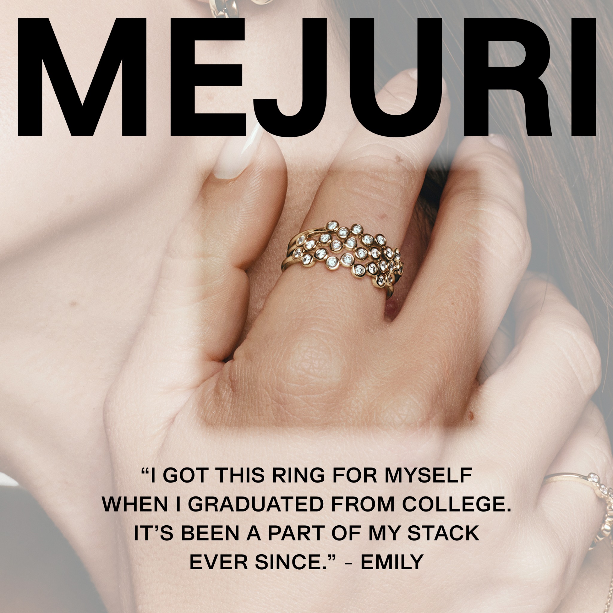 Mejuri Facebook ad: Shop Ziggy Ring