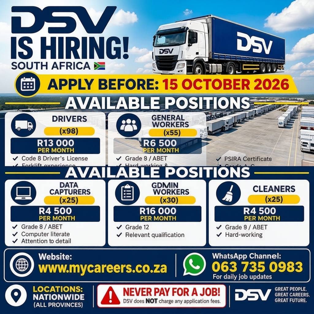 Mycareers.co.za Facebook ad: No Experience needed Apply Now
