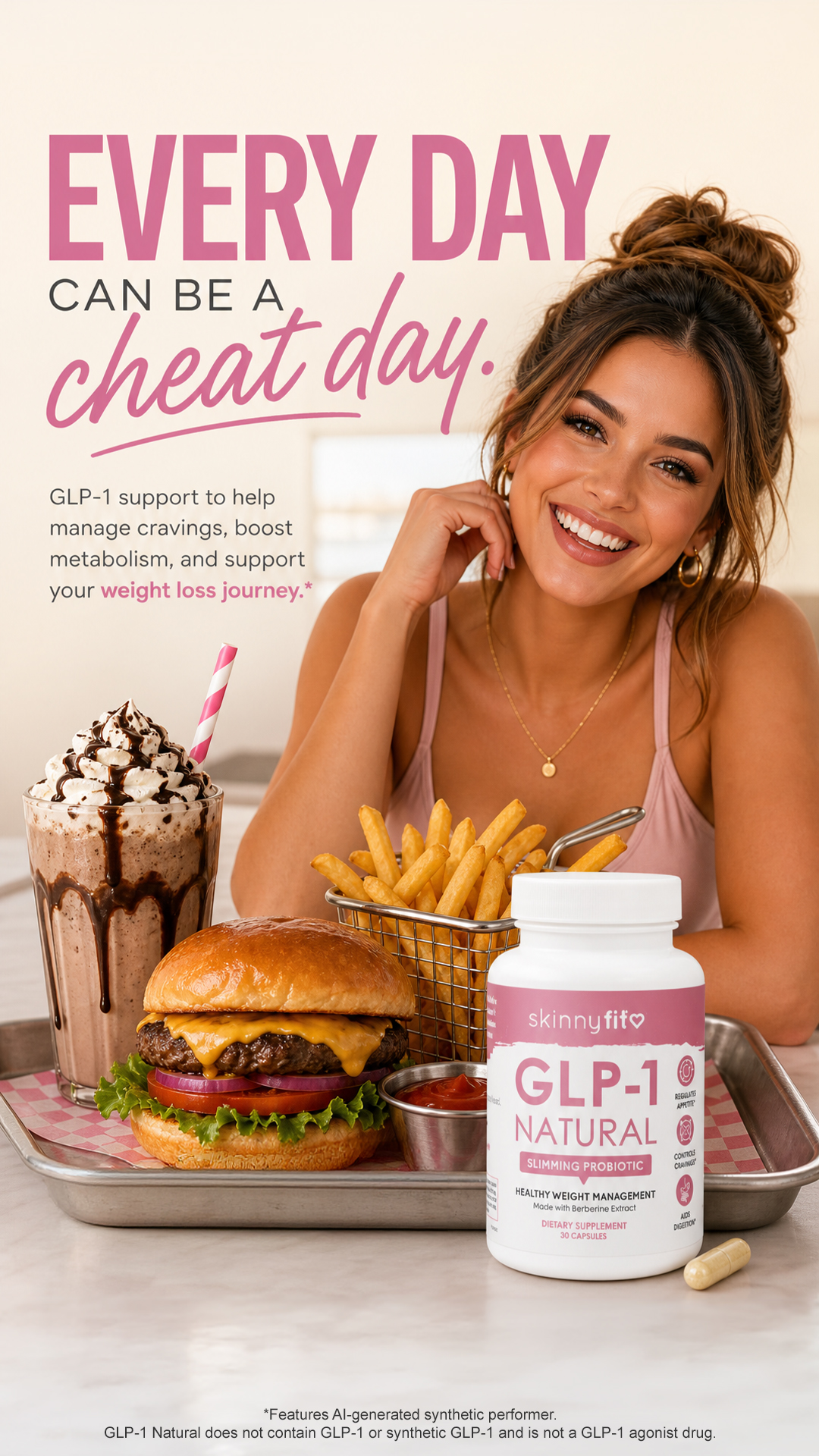 SkinnyFit Facebook ad