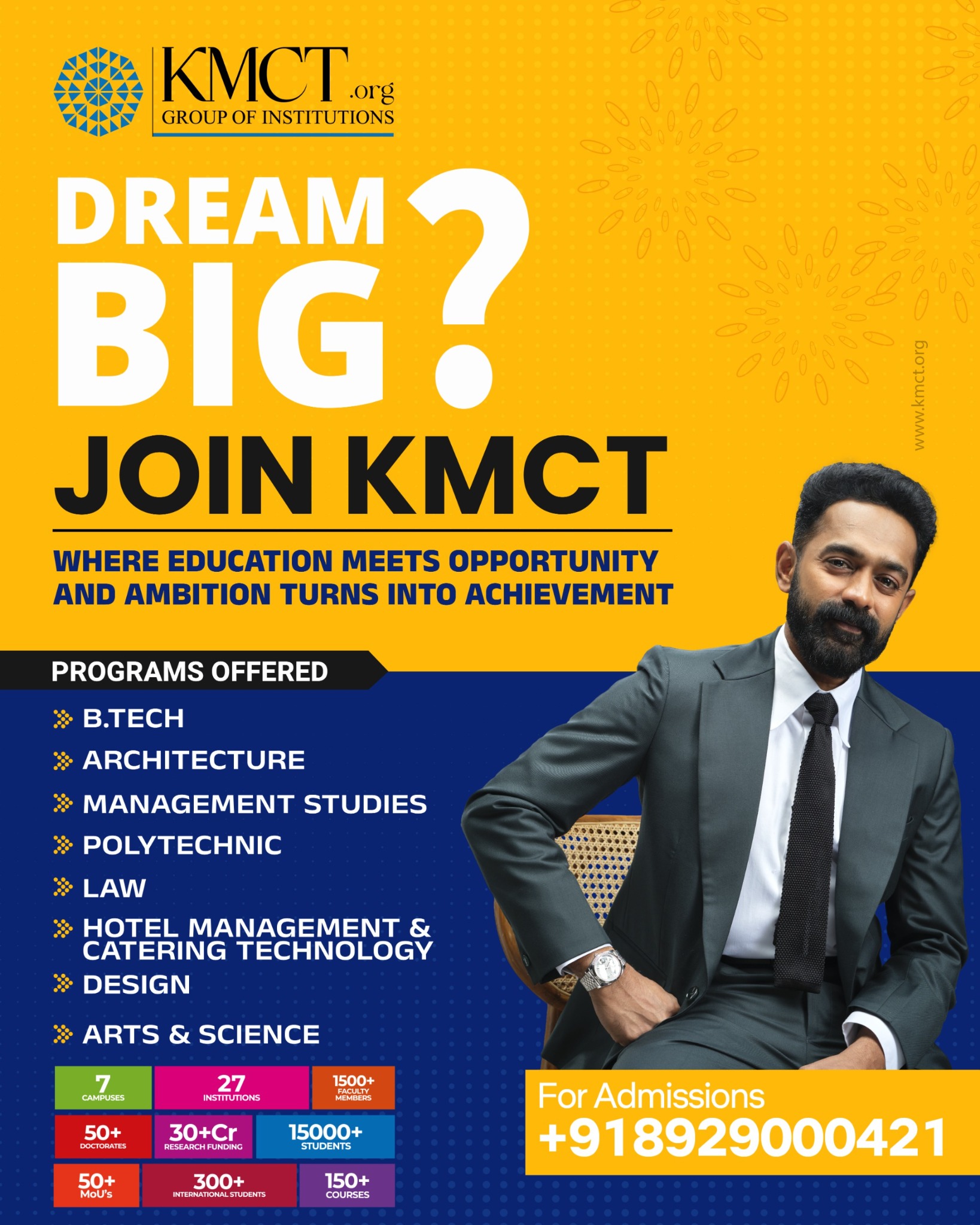 KMCT Group of Institutions Facebook ad
