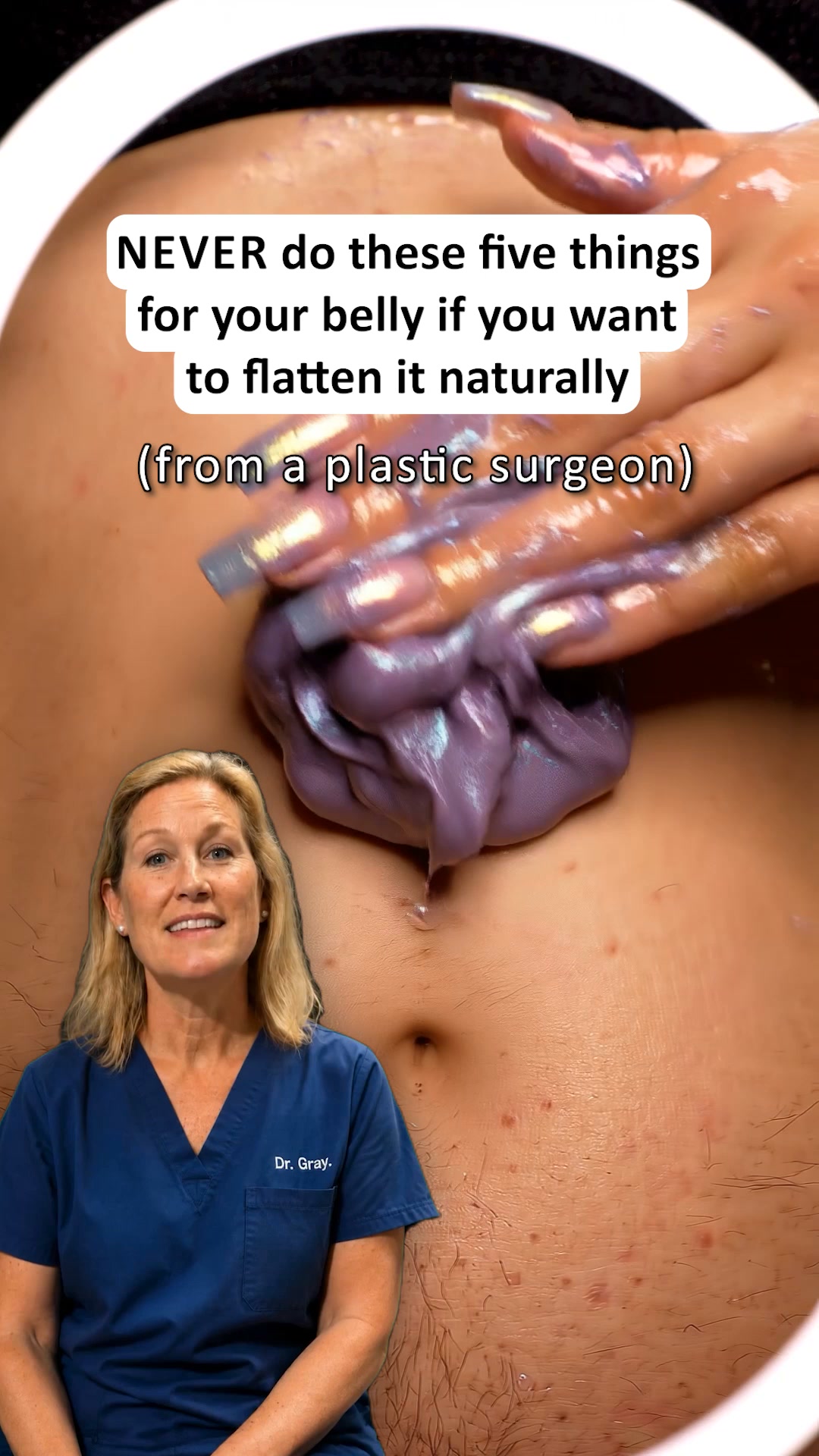 Christy Matis Facebook ad: At-Home Tummy Tuck