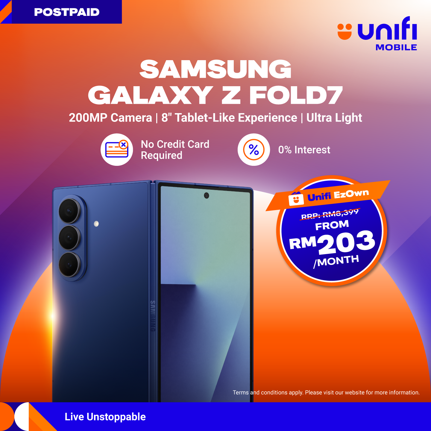 Unifi Facebook ad