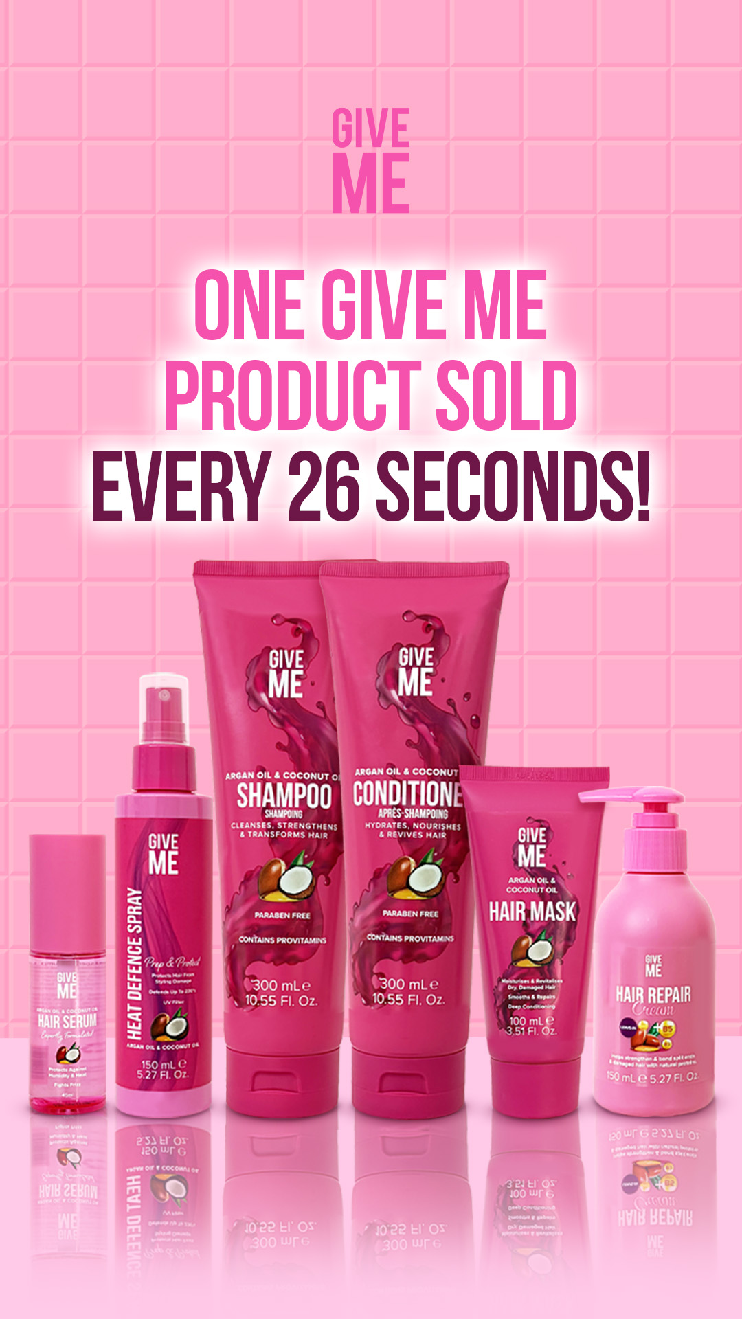 Give Me Cosmetics Facebook ad: Worth £71. Now Under £30