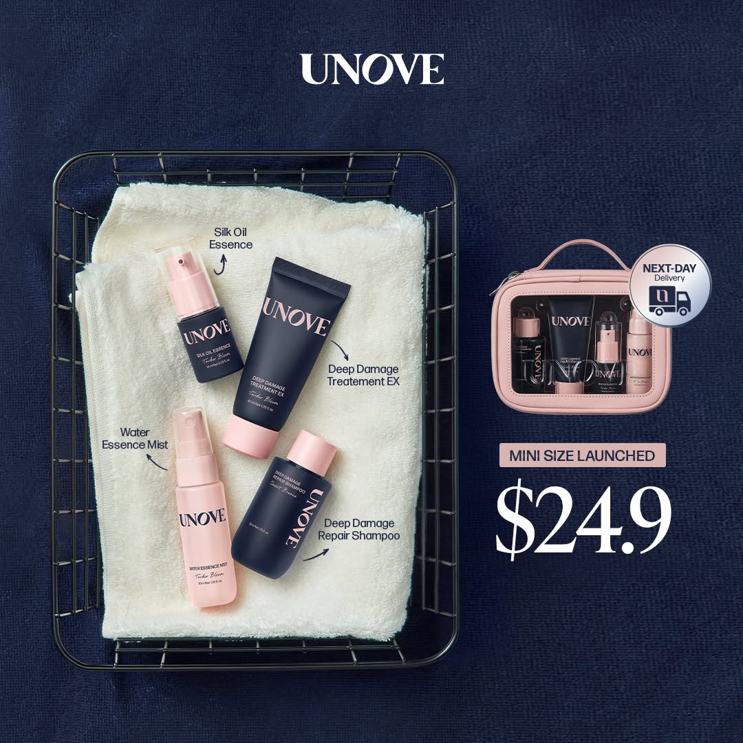 UNOVESingapore Facebook ad: Get your travel kit today