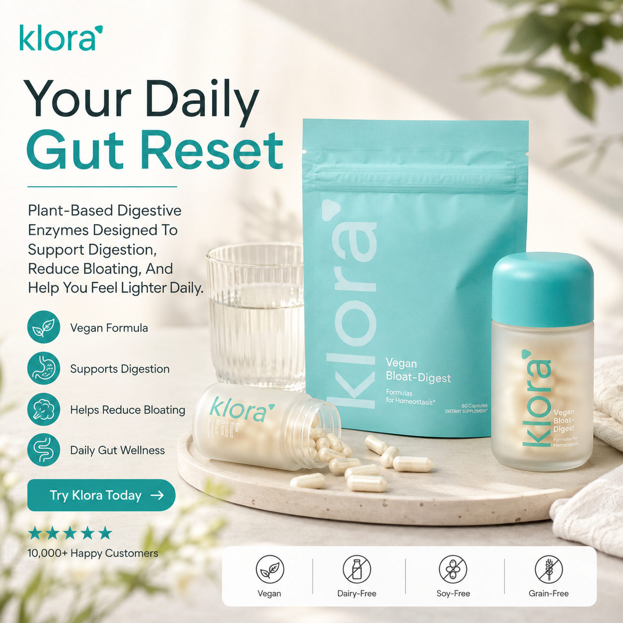 Klora Facebook ad