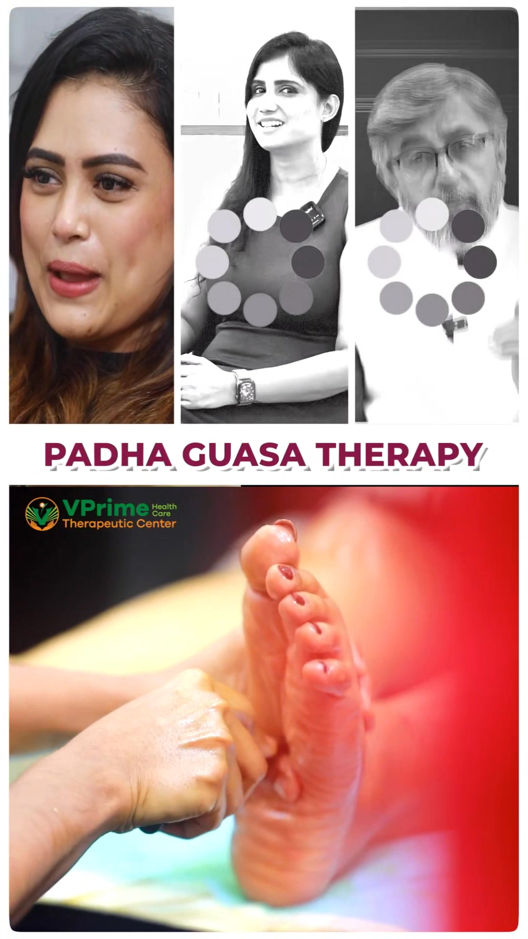 VPrime Health Care Facebook ad: Exoerience Wellness at VPrime Therapeutic Center, Chennai