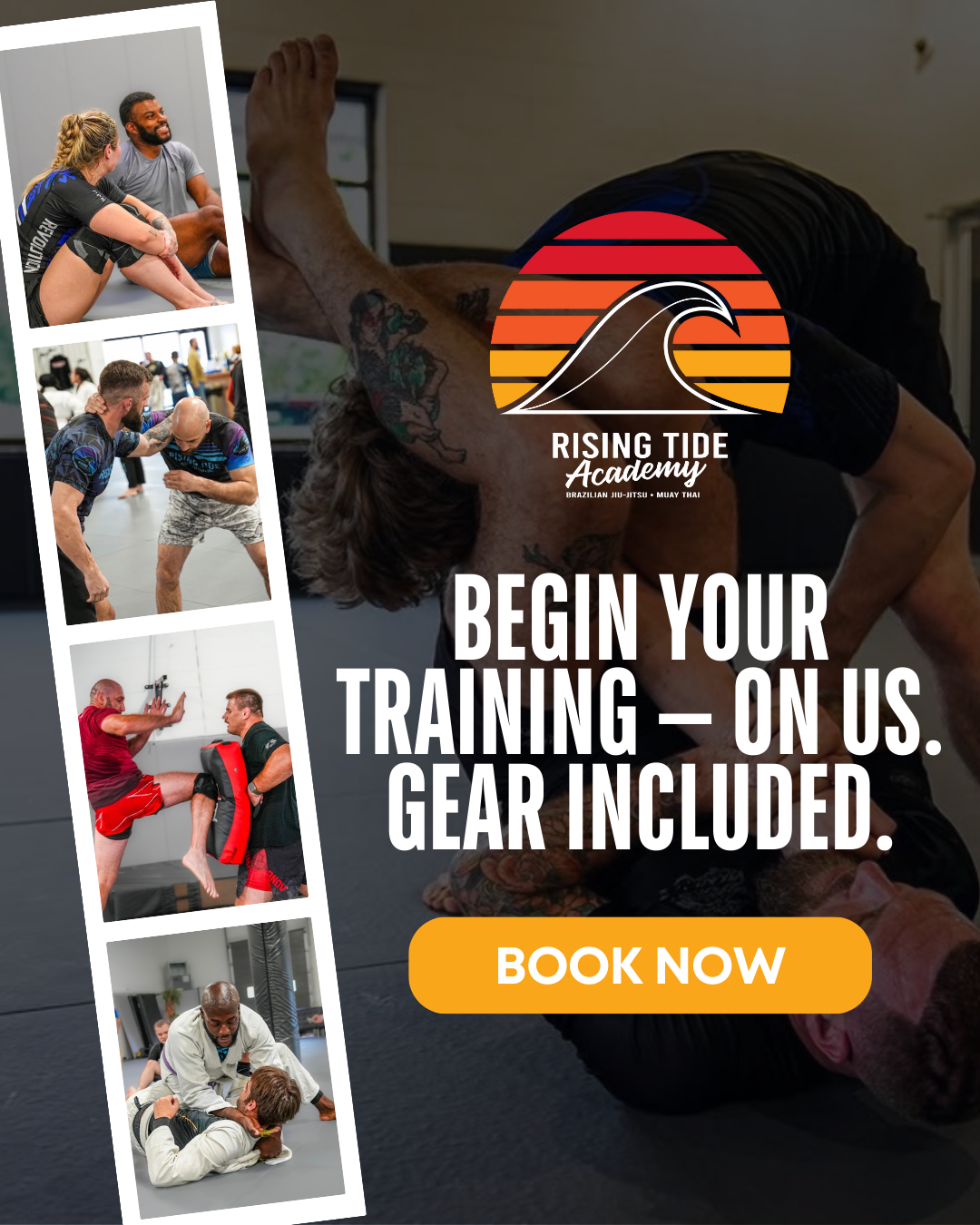 Rising Tide Academy Timonium - Gracie Jiu-Jitsu, Muay Thai  Facebook ad