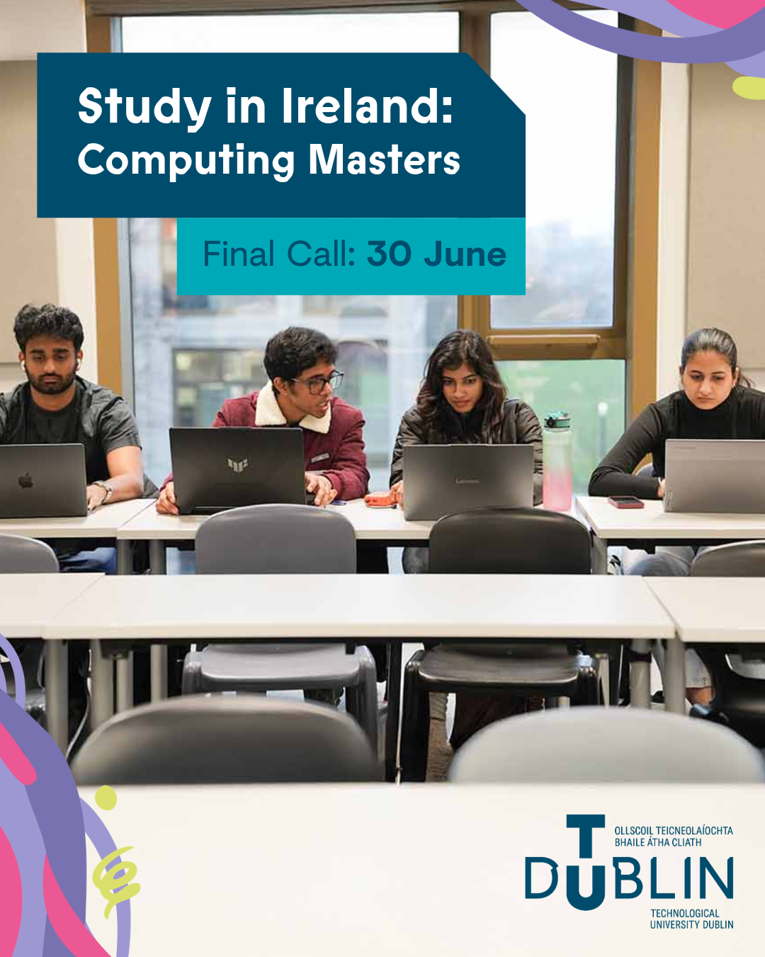 TU Dublin International Facebook ad from Jun 18, 2026