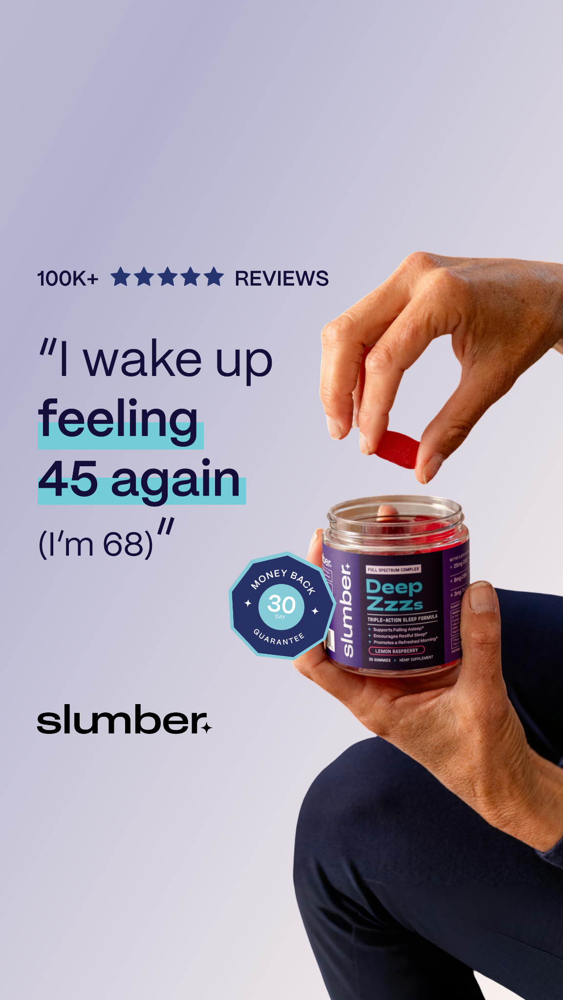 Try Slumber Facebook ad
