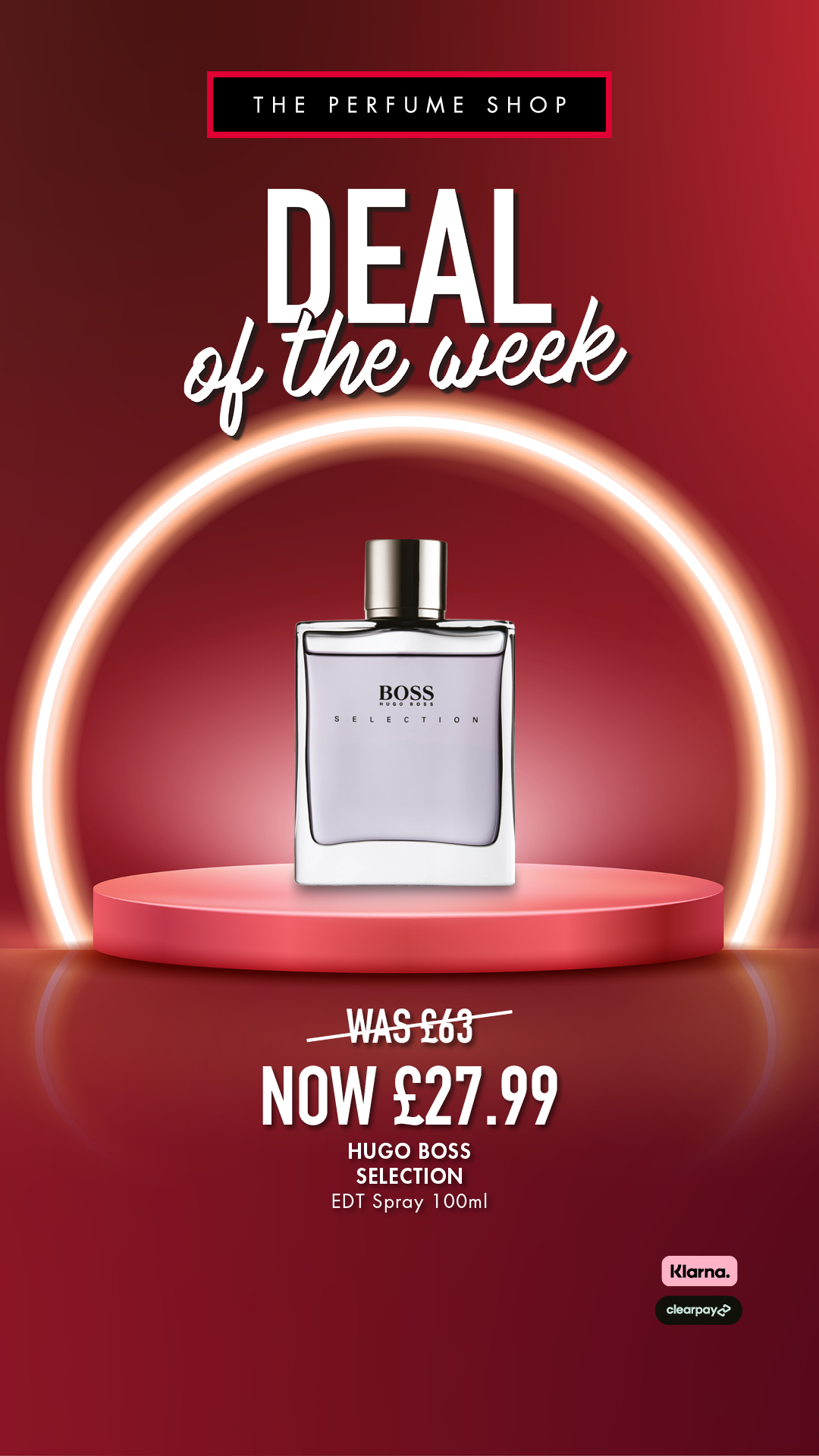 The Perfume Shop Facebook ad