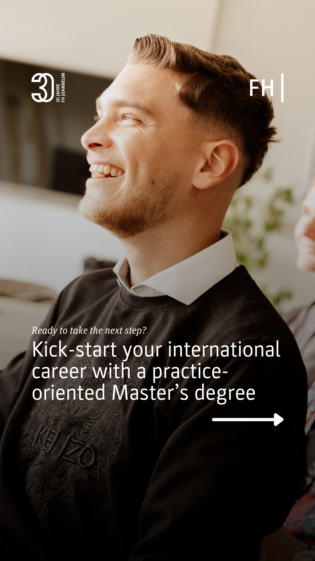 FH JOANNEUM Facebook ad from Mar 11, 2026