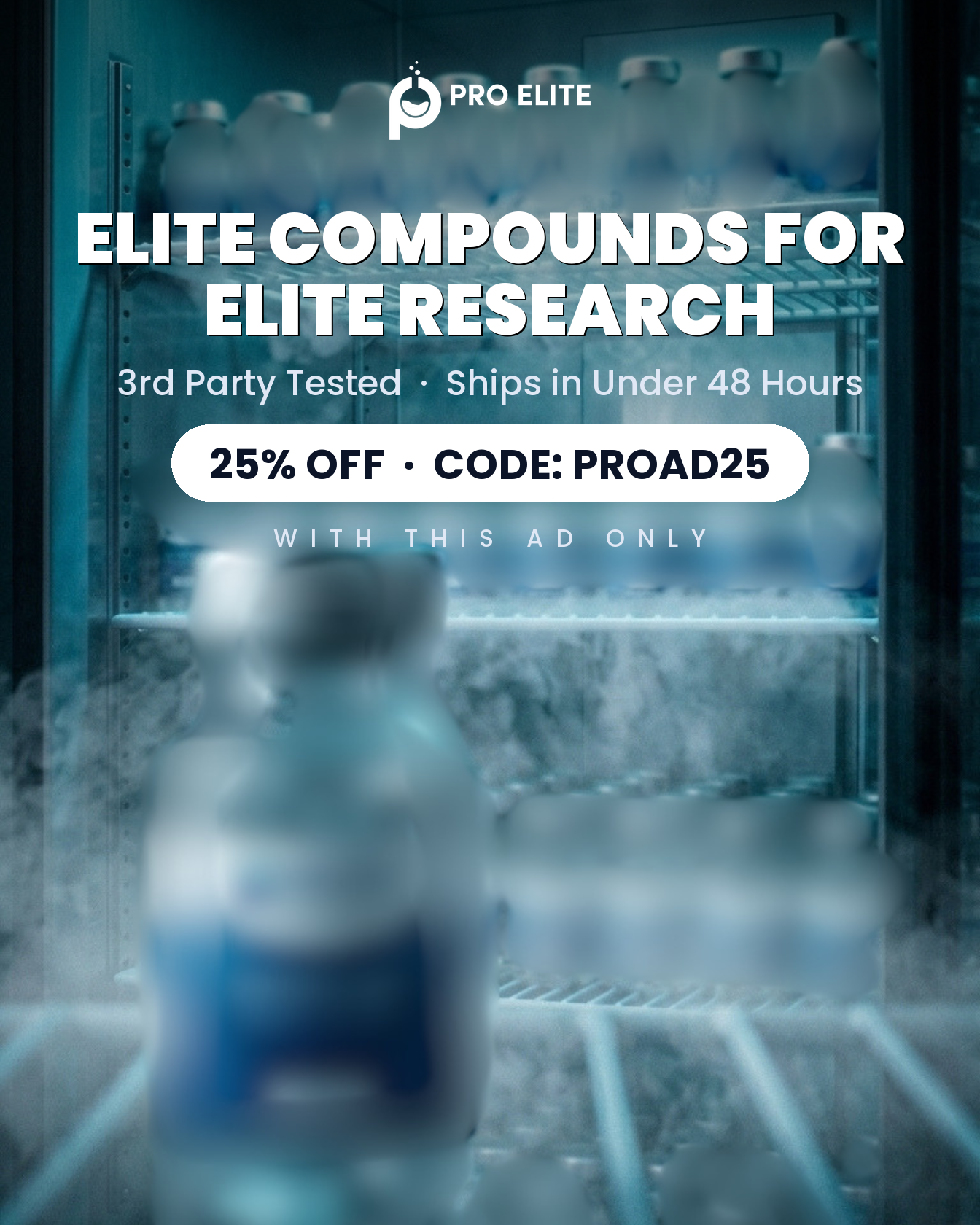PE Research Facebook ad: Research Products Available >>
