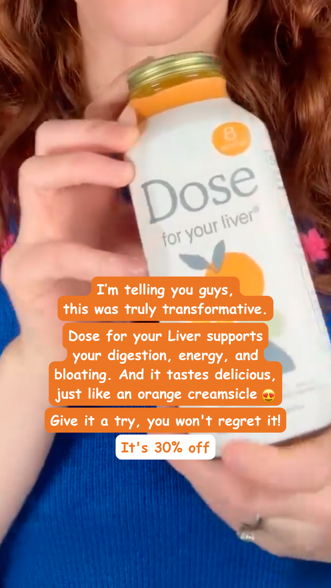 Sarah Drew Facebook ad