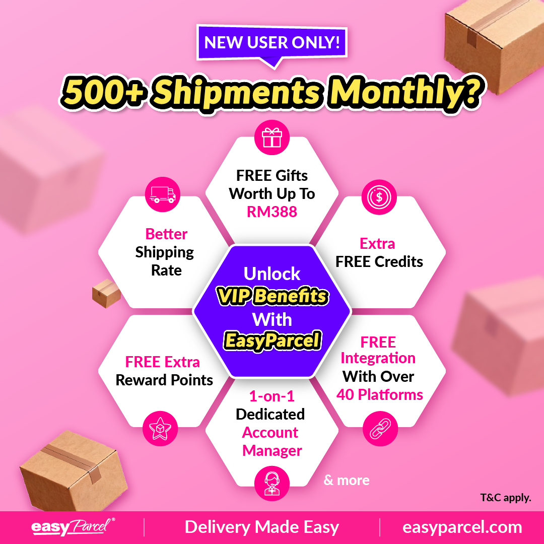 EasyParcel Malaysia Facebook ad