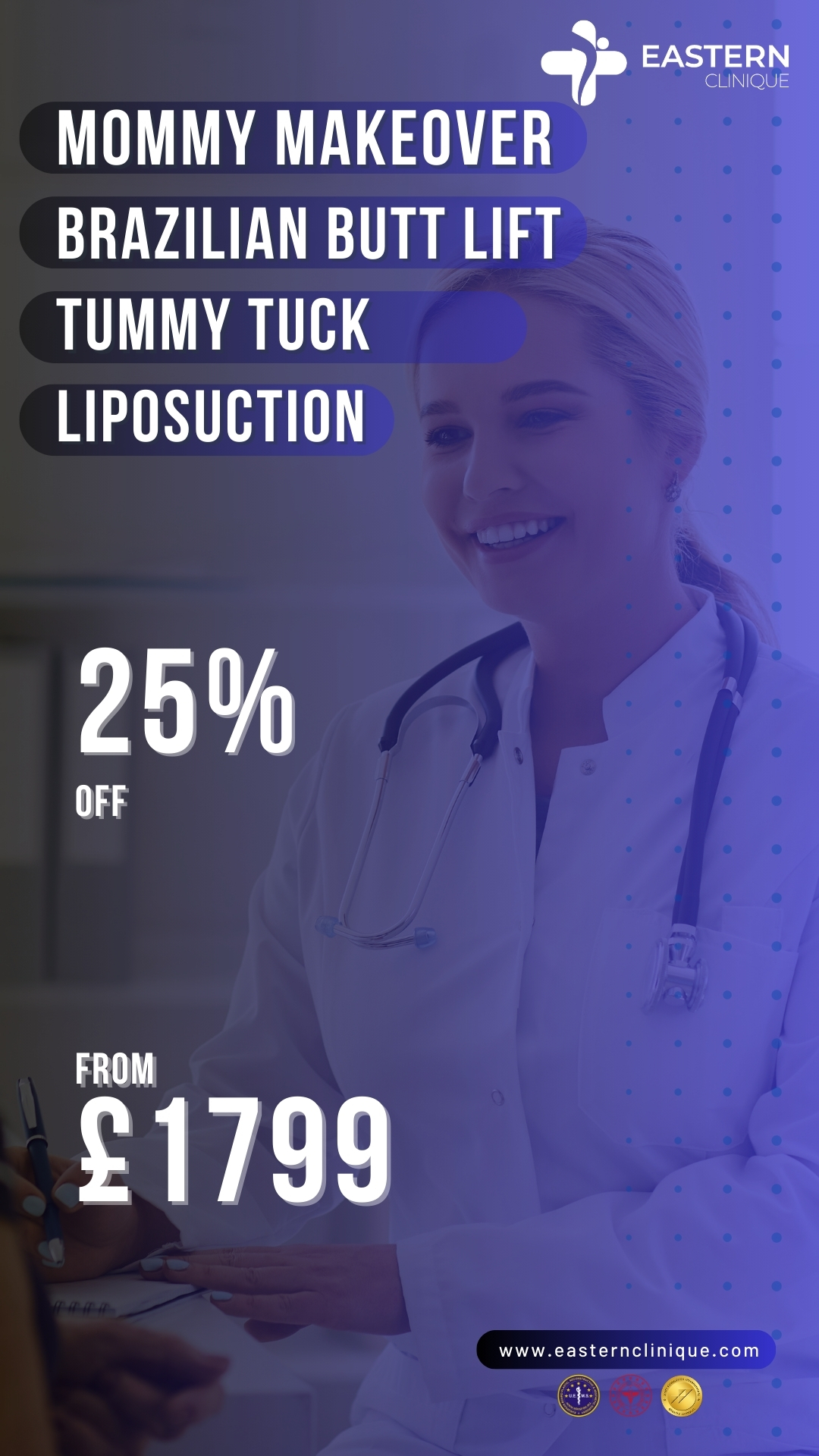 Eastern Clinique Facebook ad