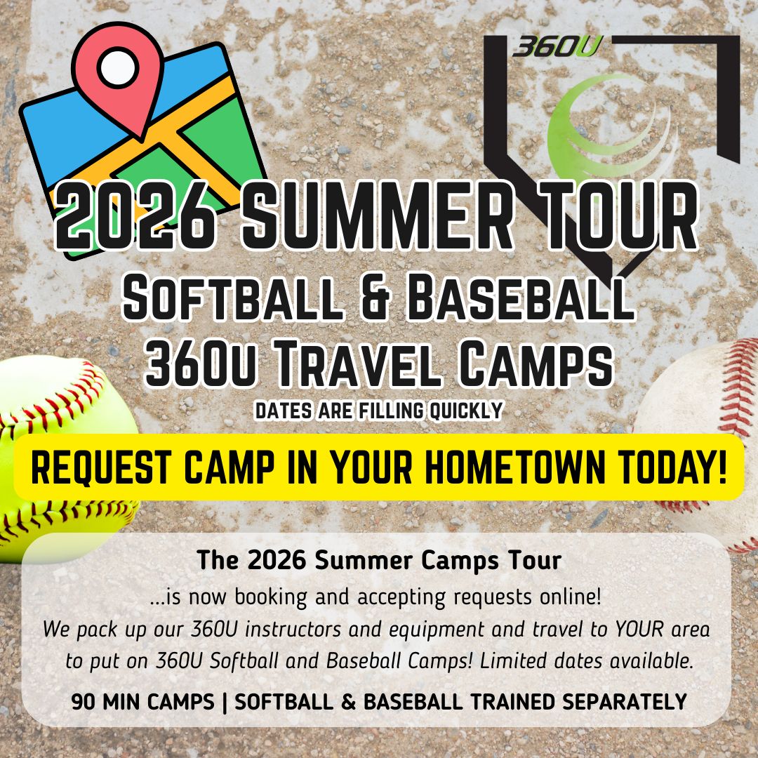 360U Softball & Baseball Training Facebook ad: Softball & Baseball Training | 360U | Appleton & Oshkosh WI.