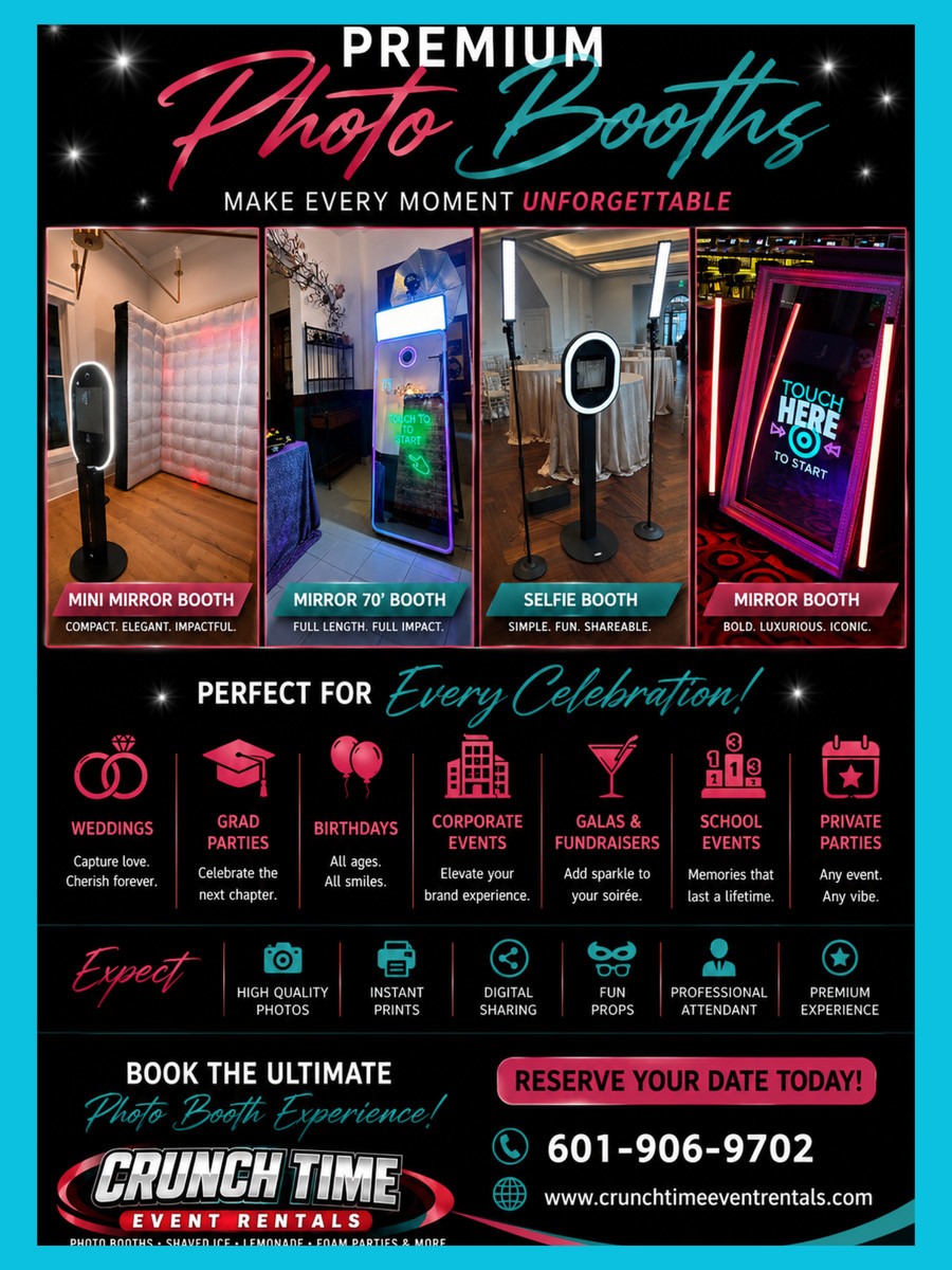 CrunchTime Event Rentals Facebook ad: Making Every Moment Unforgettable.
