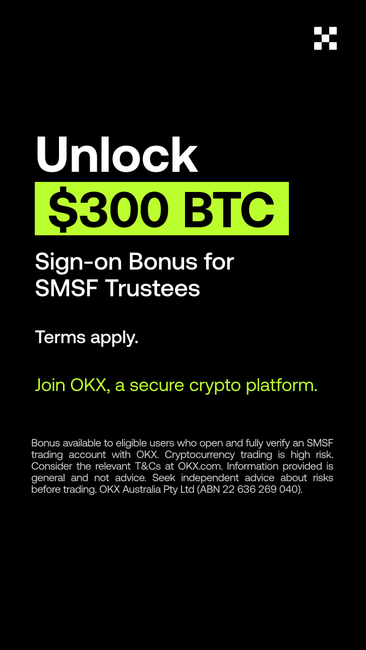 OKX Australia Facebook ad