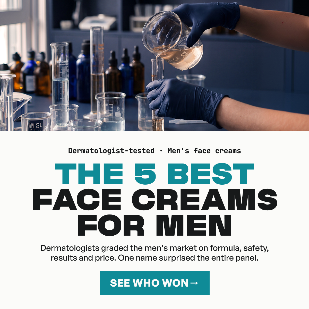 Science For You Facebook ad: The Best Face Creams For Eye Bags, Ranked