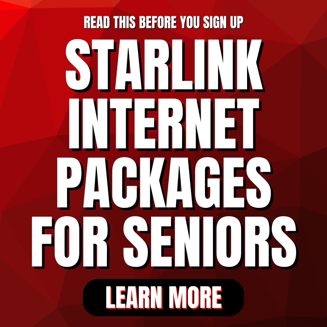 The Info Wire Facebook ad: Starlink Internet Packages For Seniors