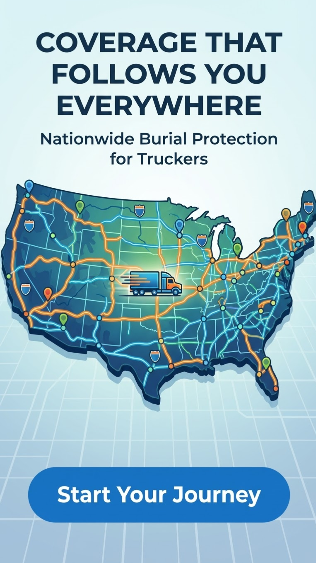 My Affordable Trucker Insurance Facebook ad