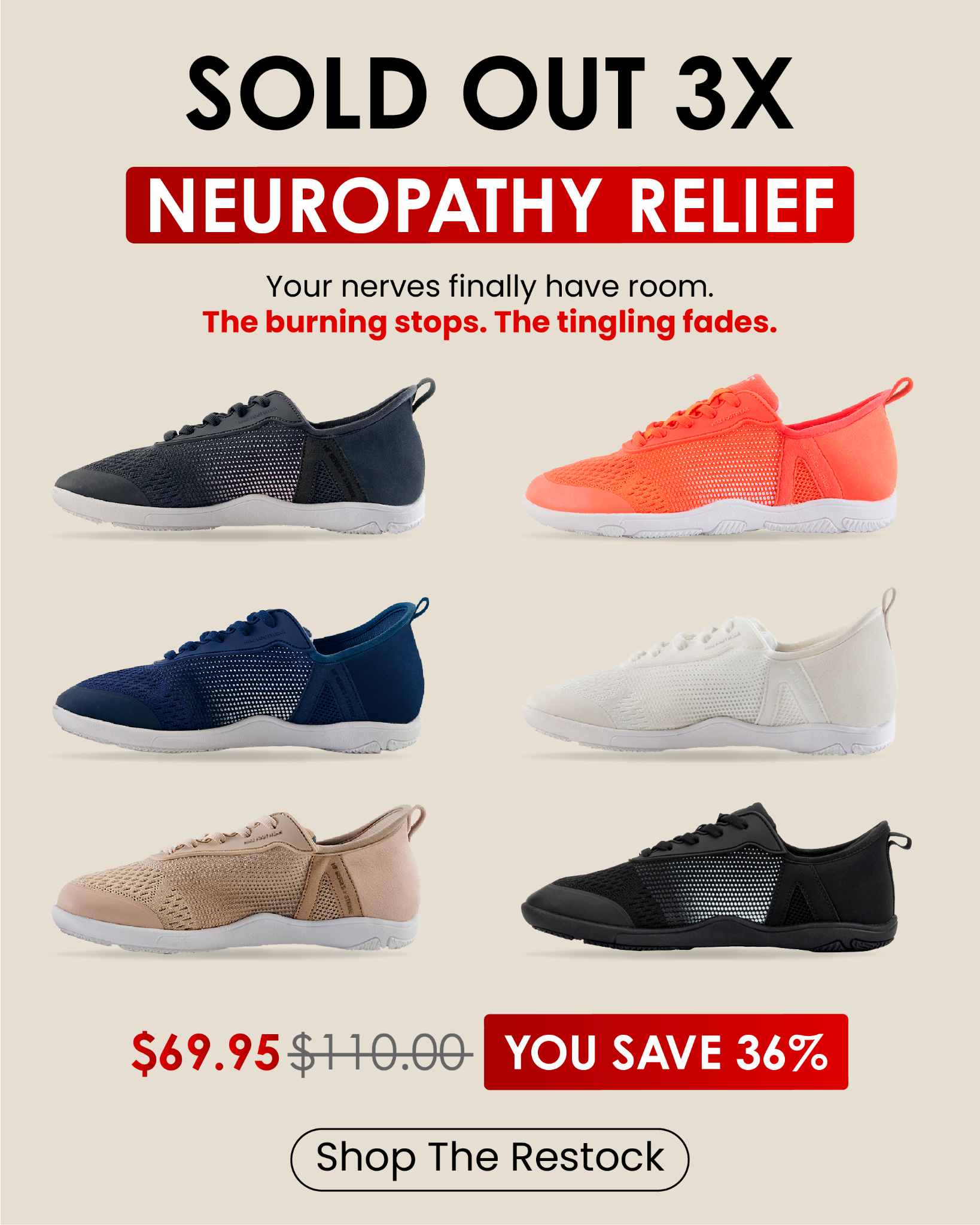 HIKE Footwear Facebook ad
