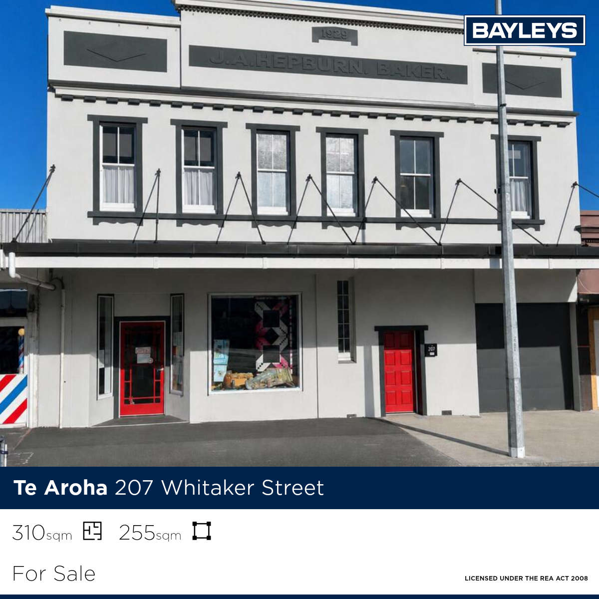 Bayleys Waikato Commercial Facebook ad from Aug 9, 2026