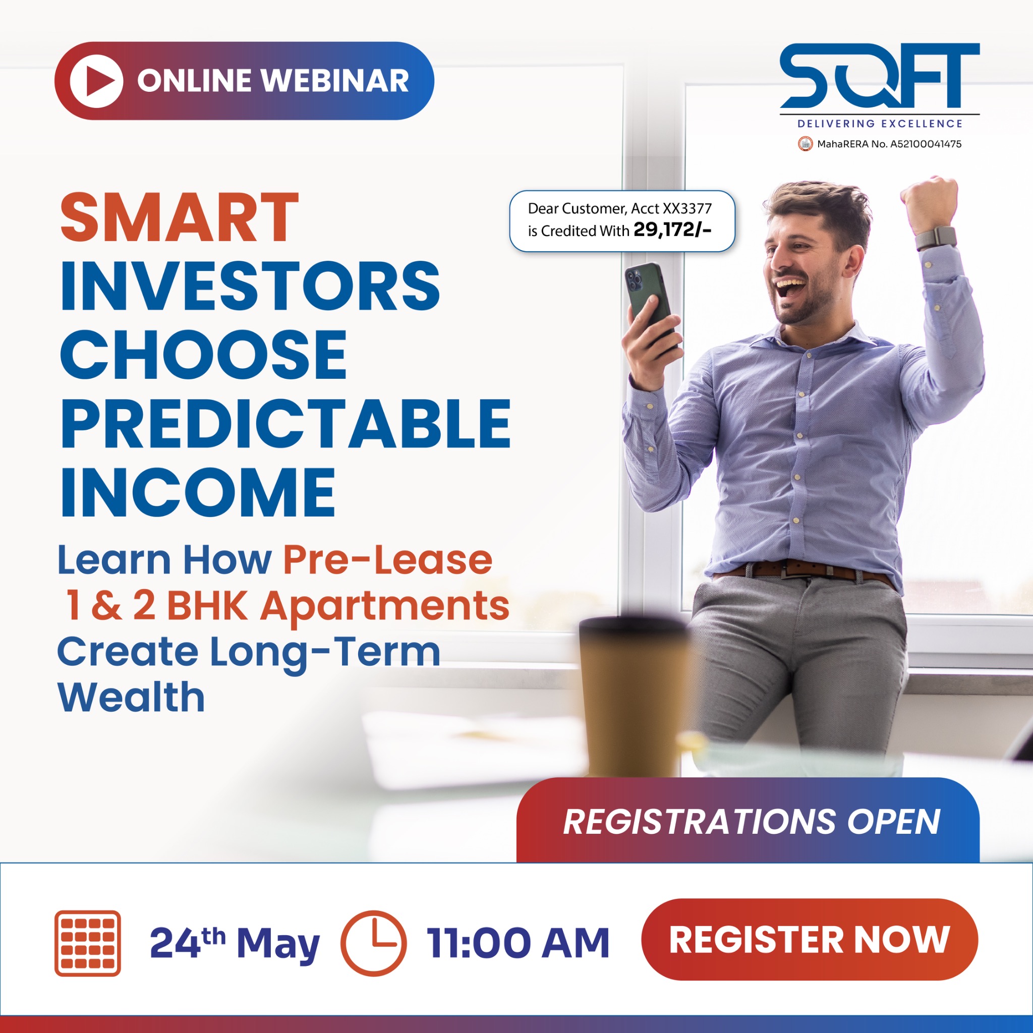SQFT Facebook ad