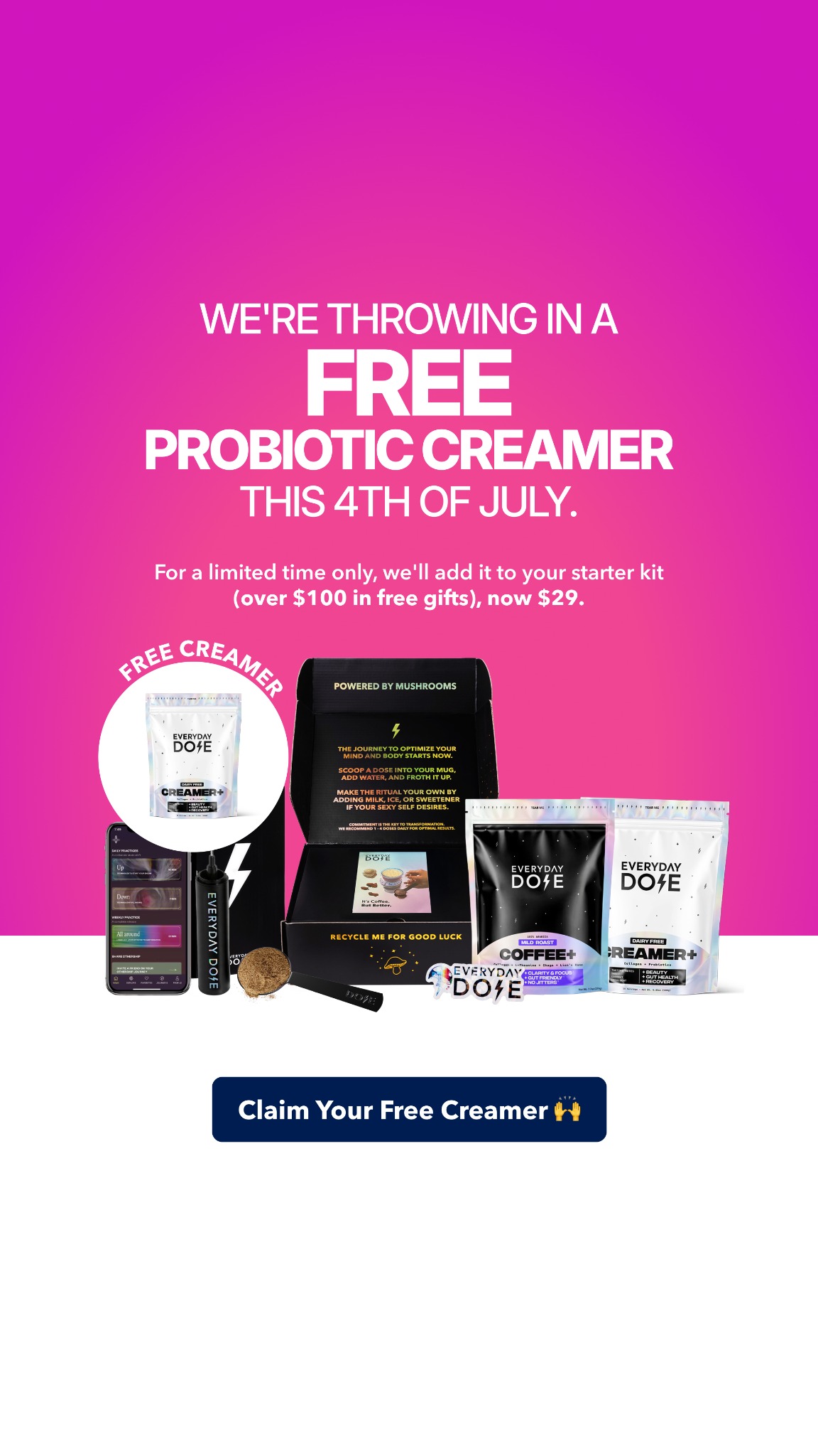 Everyday Dose Facebook ad