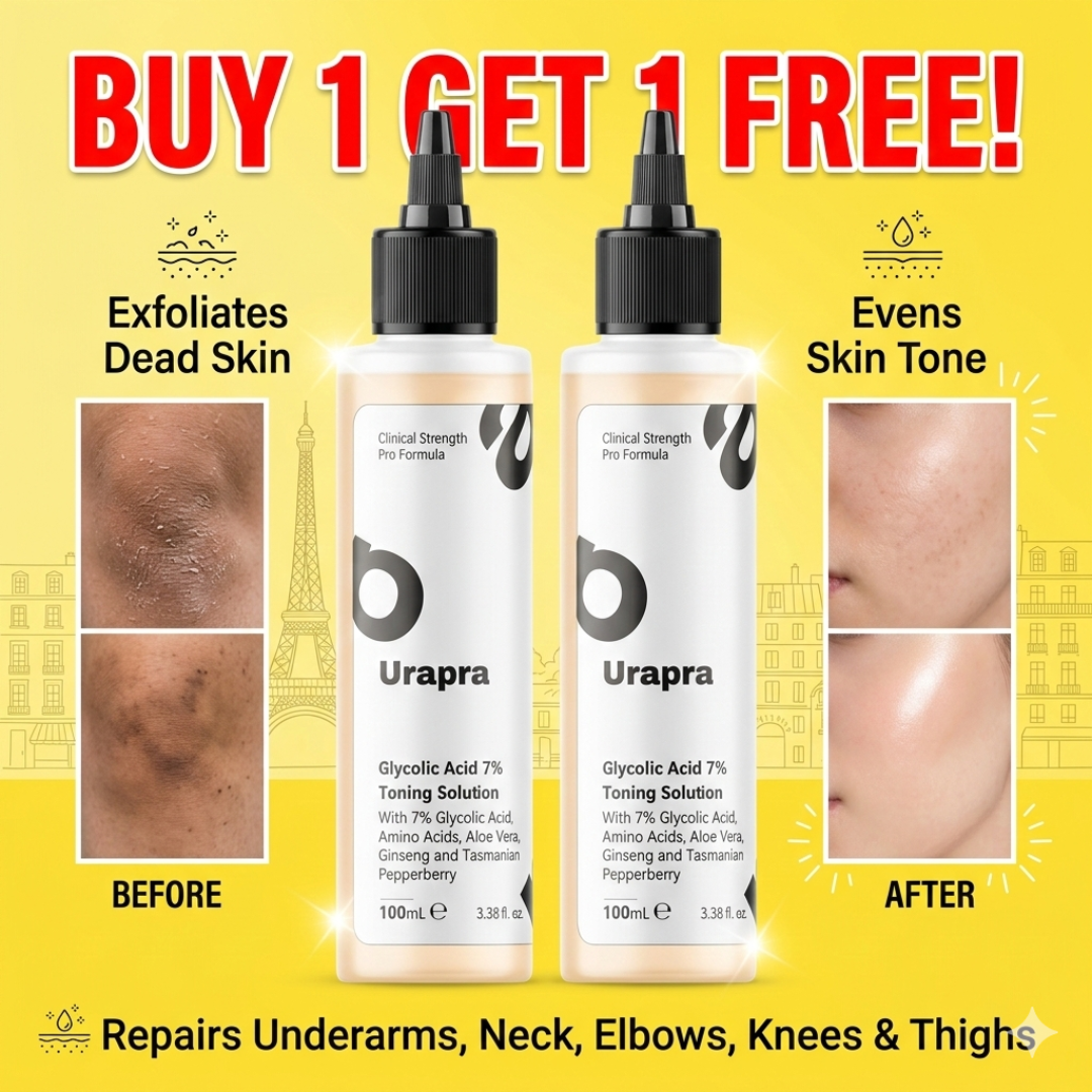 The Glow Lab. Pk Facebook ad: Buy 1 Get 1 Free, Clear & Smooth Skin
