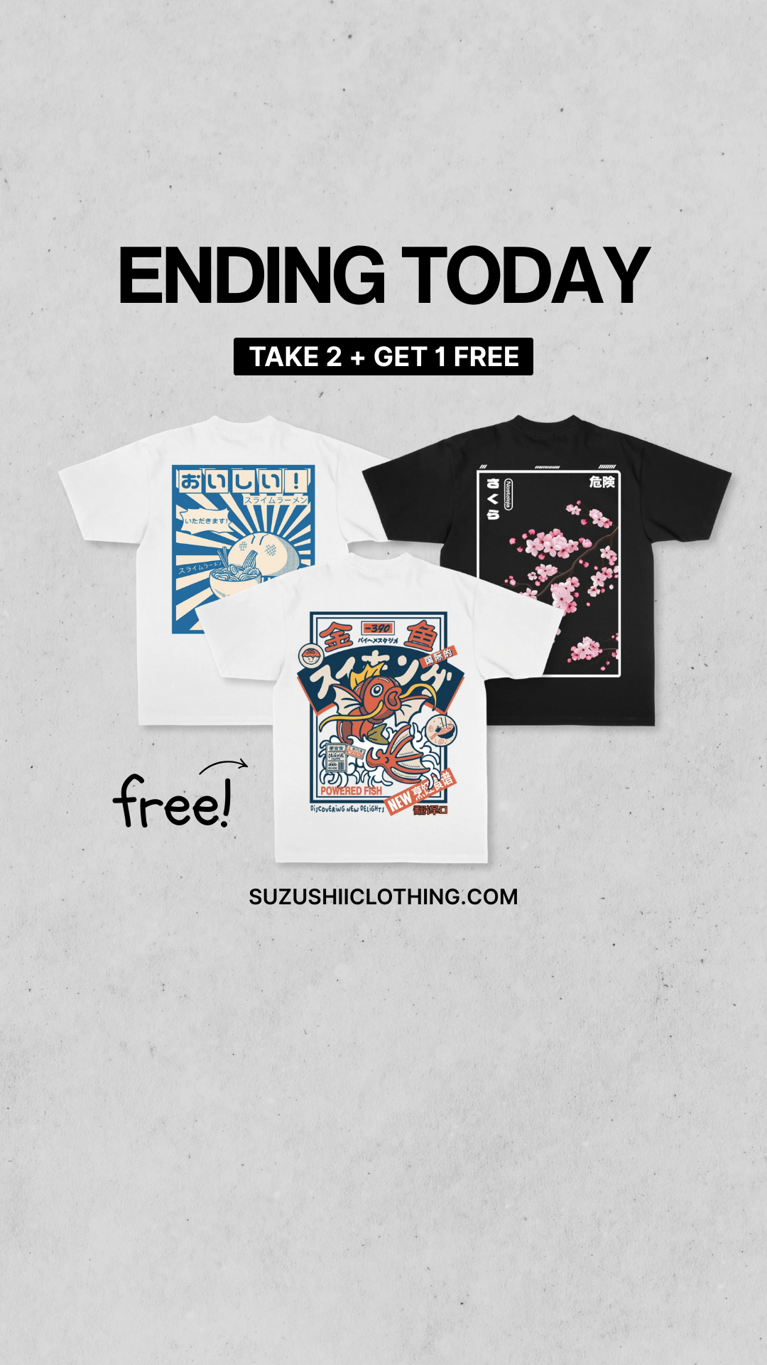 Suzushii Clothing Facebook ad