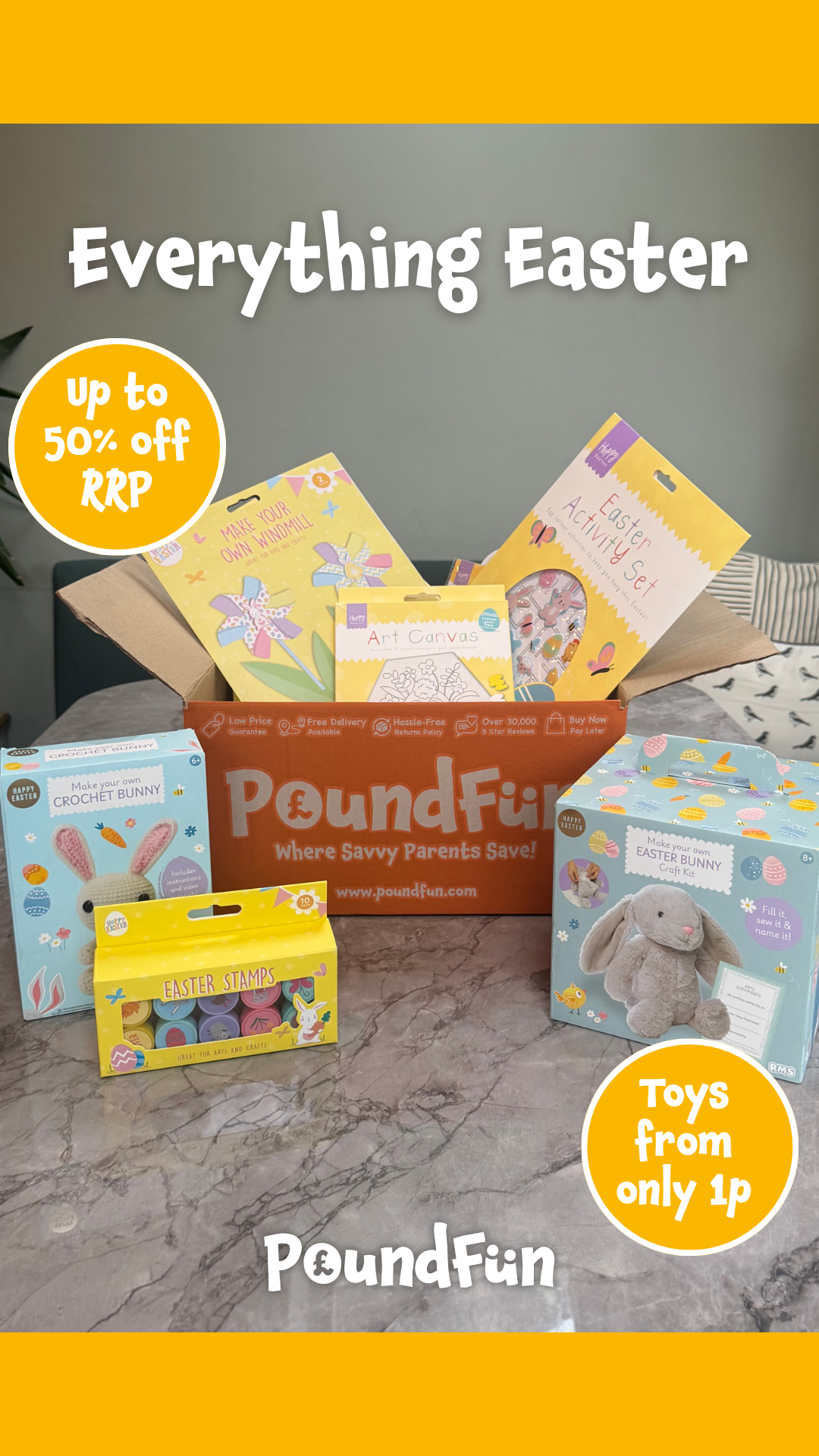 PoundFun Facebook ad