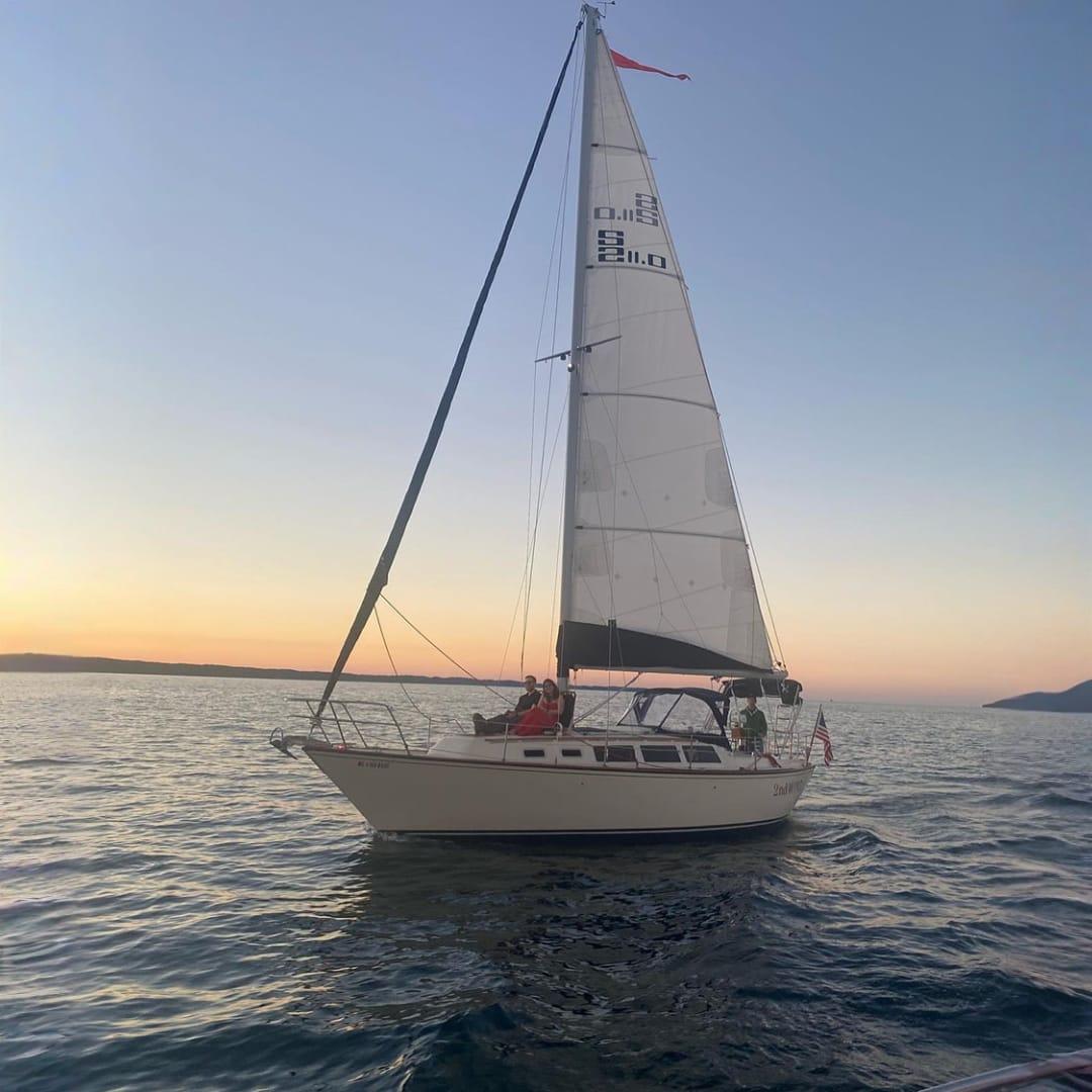 Wind Sailing Facebook ad: Private Yacht Experiences Traverse City