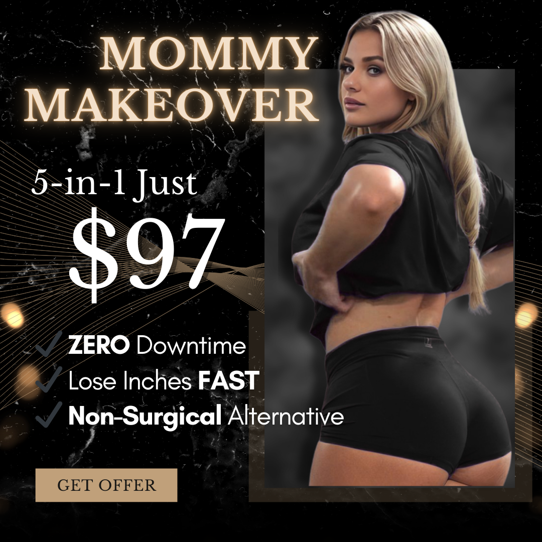 Healing House Yoga and Wellness Facebook ad: 5-in-1 Mommy Makeover Only $97