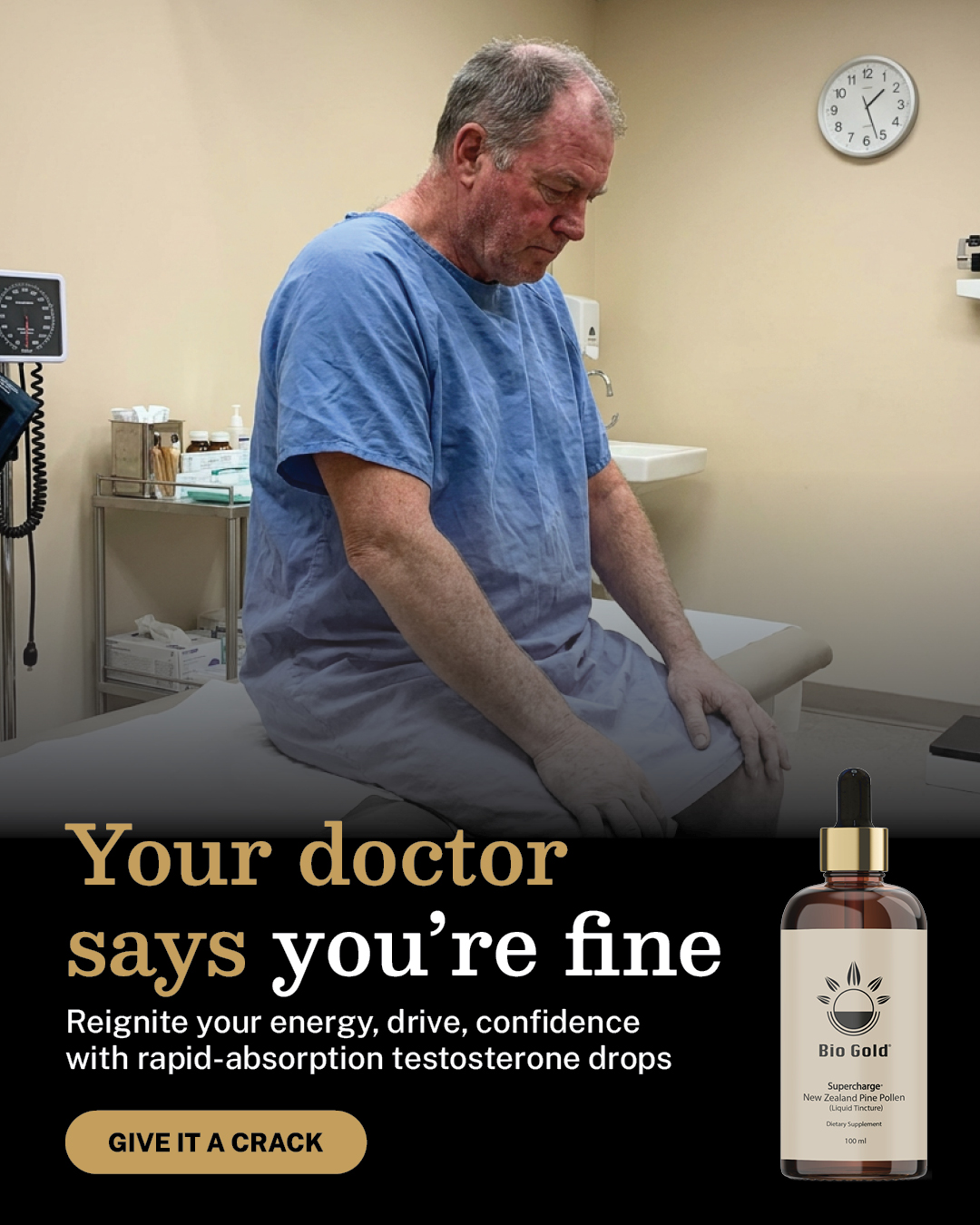 Bio Gold NZ Facebook ad