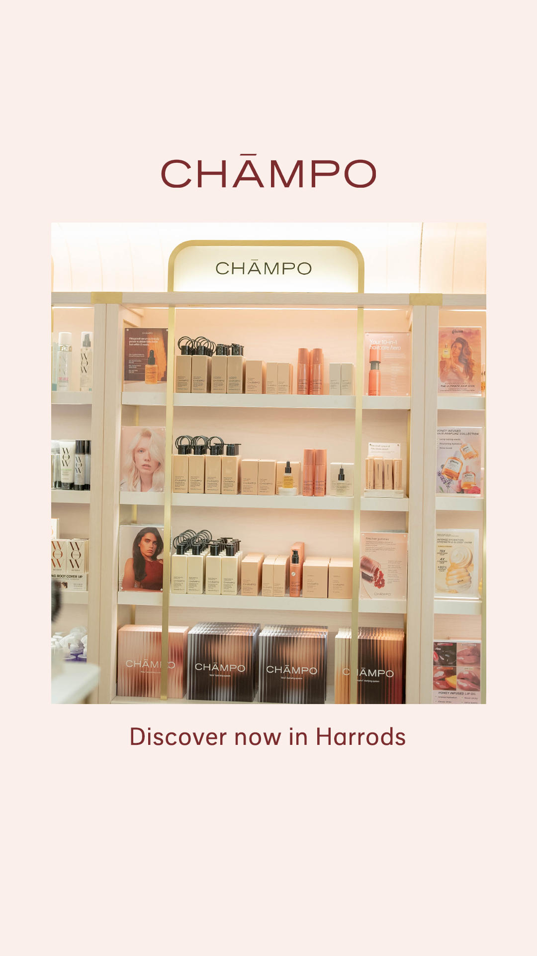 Chāmpo Haircare Facebook ad
