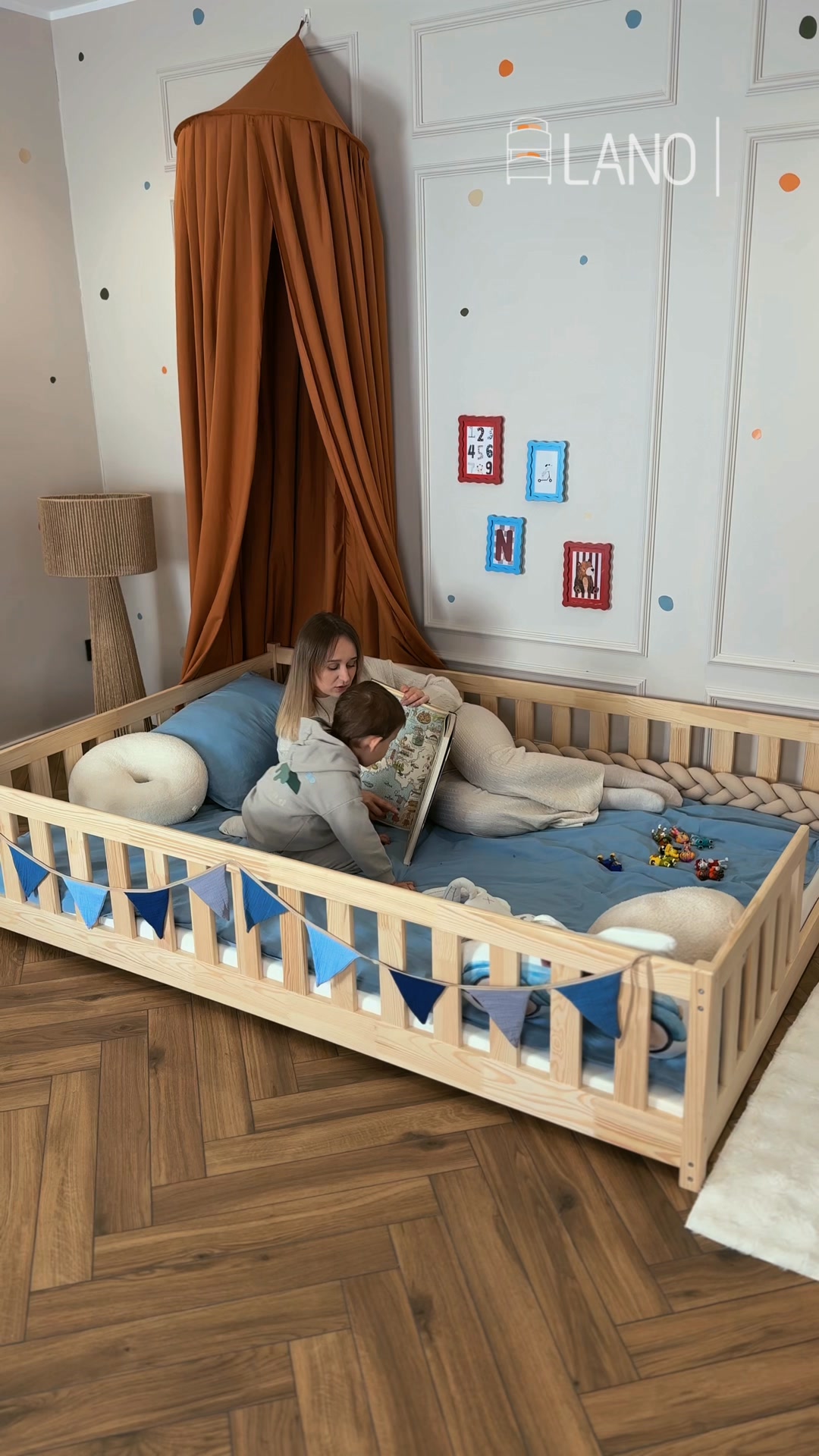 LanoMeble.pl Facebook ad: łóżko montessori! nowość
