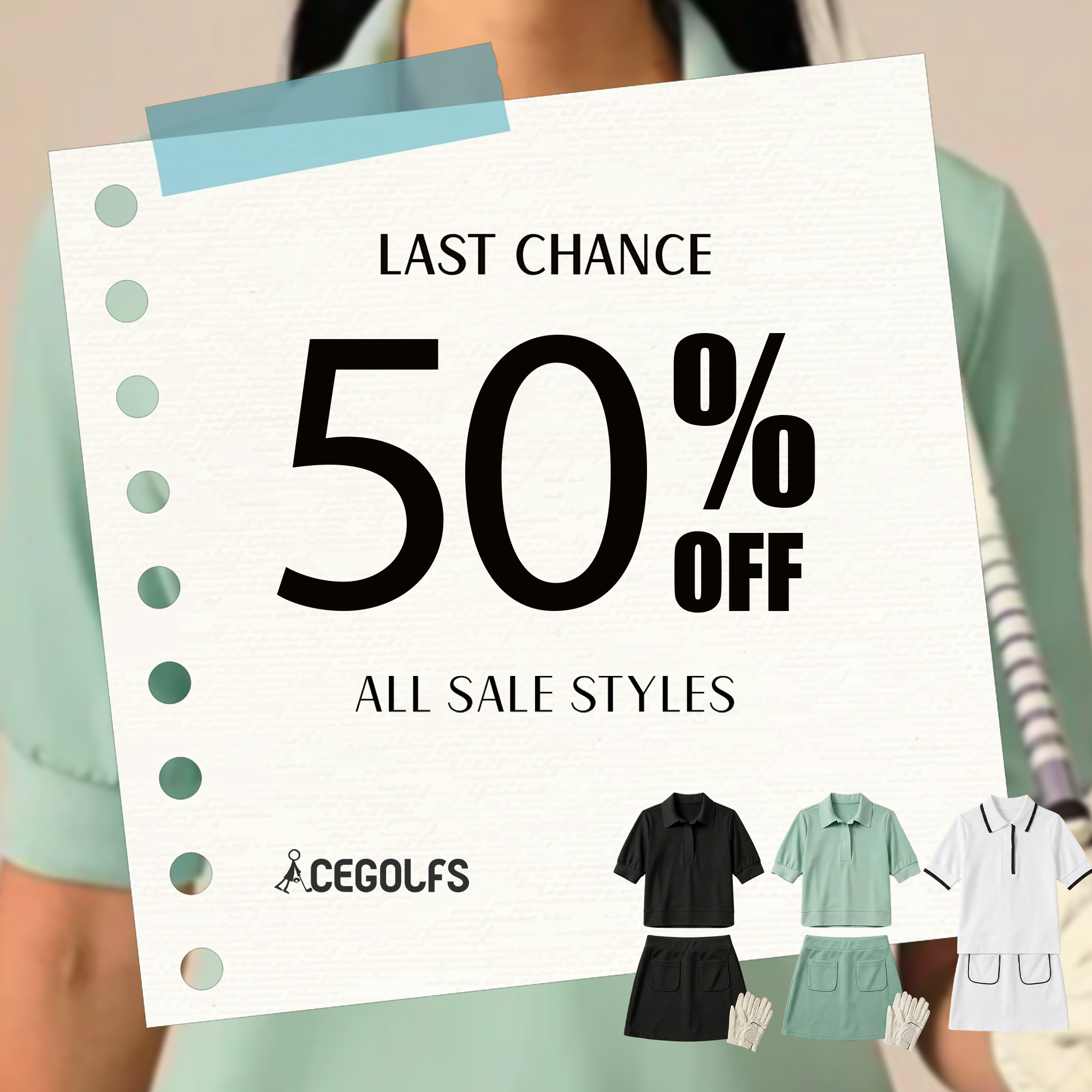 Acegolfs Fashion Facebook ad